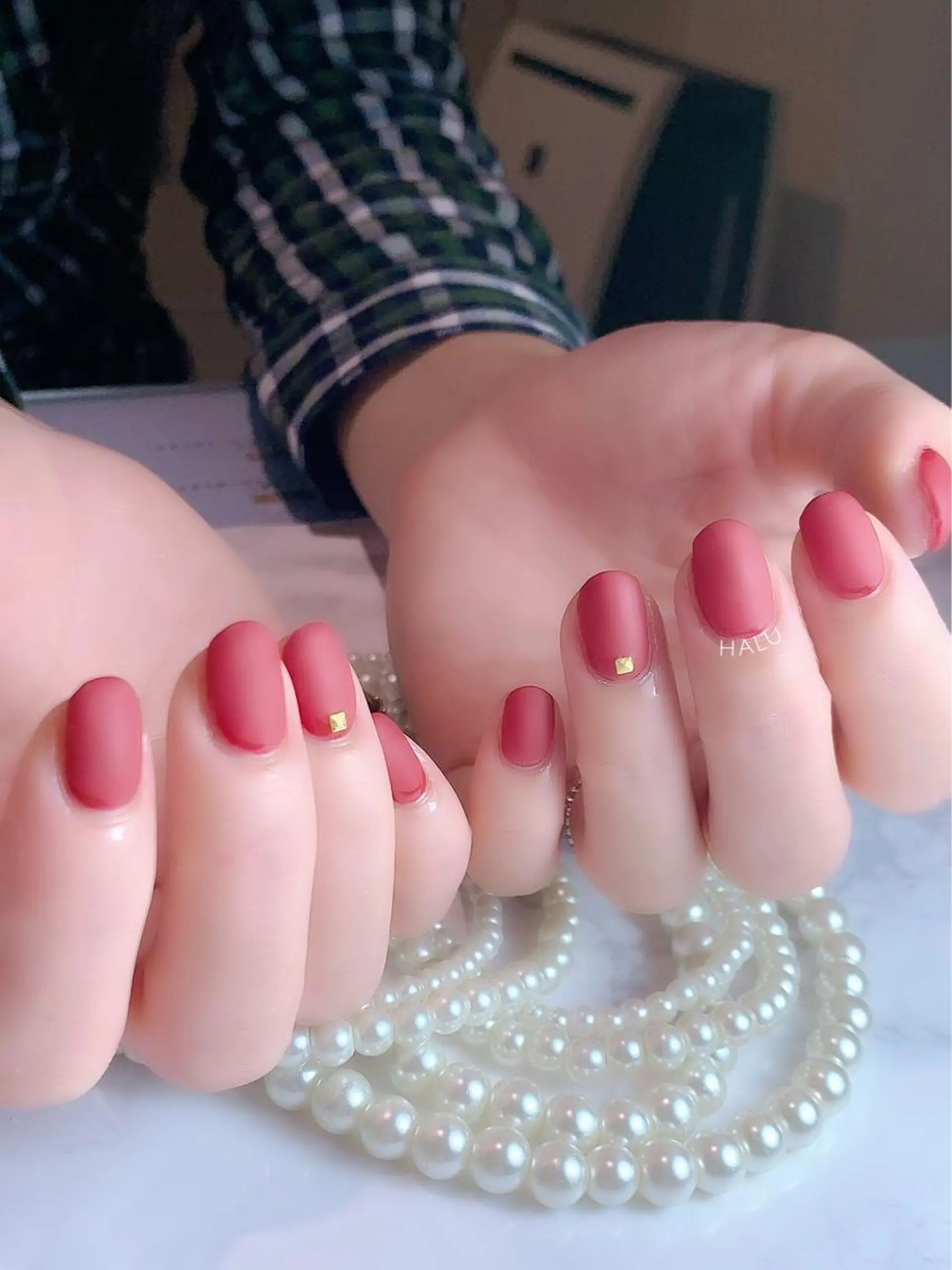 ネイル マットネイル HALU ハルのネイルデザイン