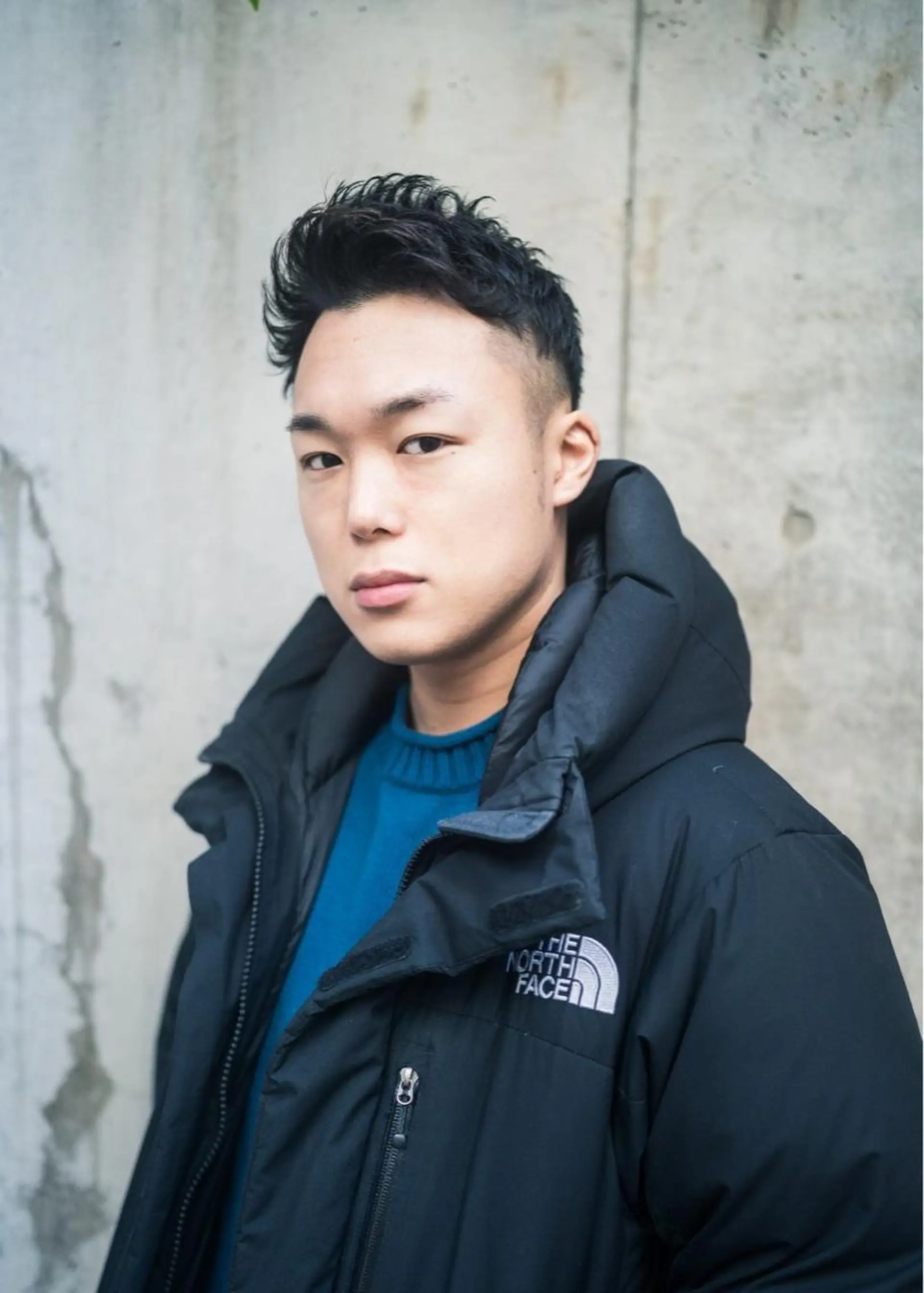 ショート パーマ メンズ 大泉 和也のヘアスタイル