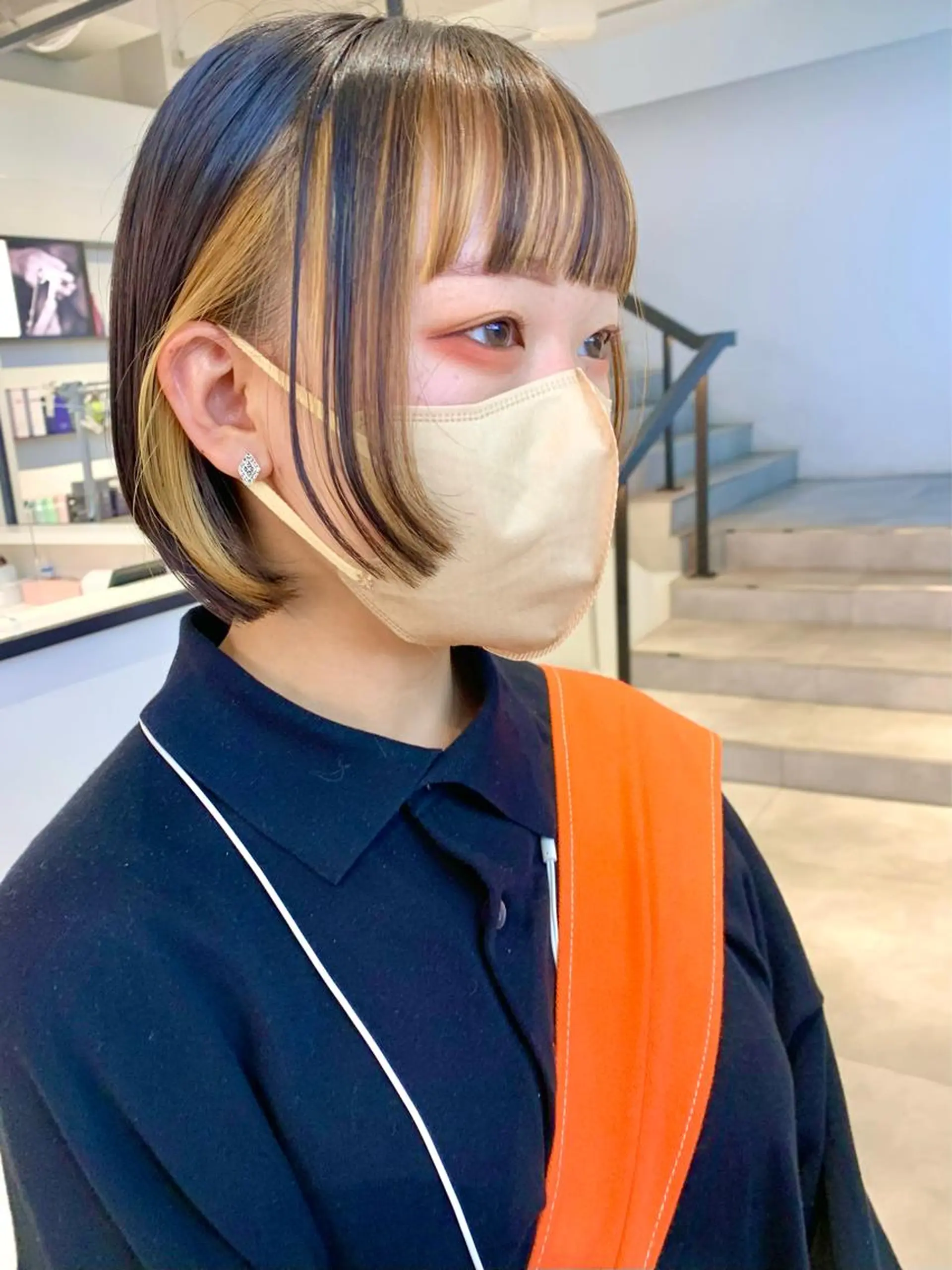 ショート 顔周りカット カット ヘアカラー Kureha/ネイル トレンドヘアのマツエク・マツパデザイン