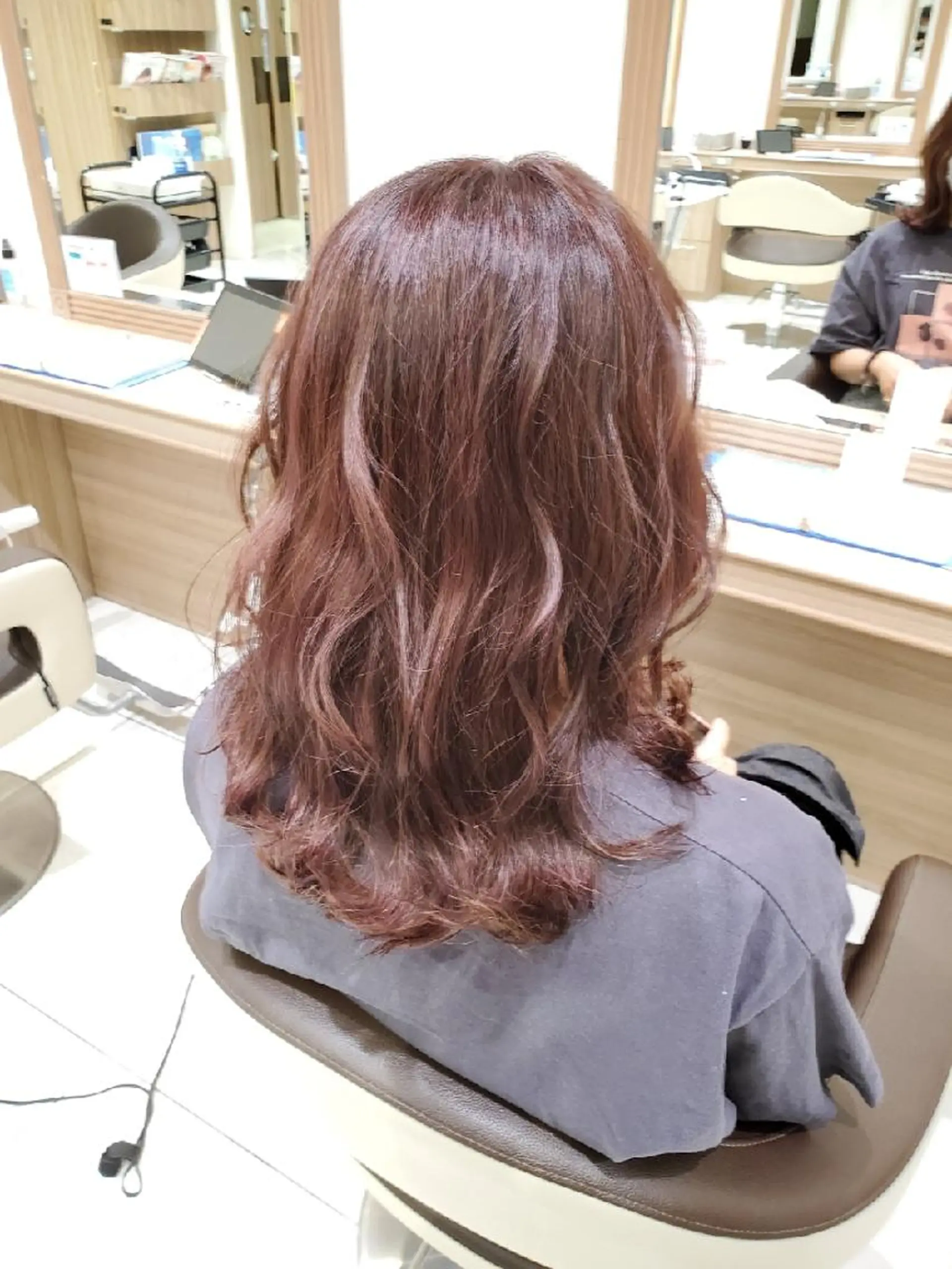 セミロング カラー アッシュ イルミナカラー ラベンダーカラー ラベンダーアッシュ カラー特化🔥中村 和貴＜Ash津田沼＞のヘアスタイル