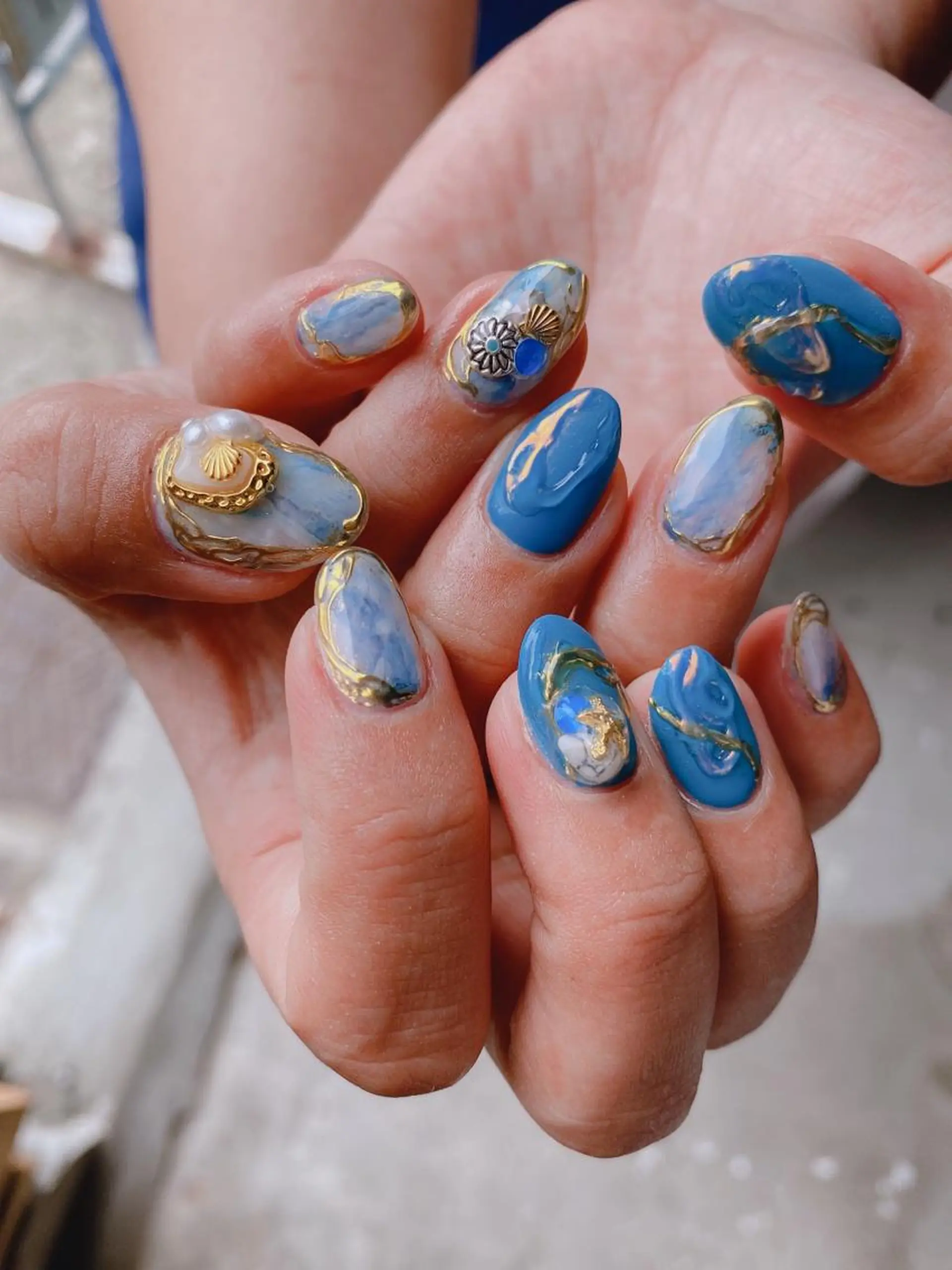 ネイル ハンドネイル nailsalon ∞ ﾐｶﾅﾙ ∞のネイルデザイン