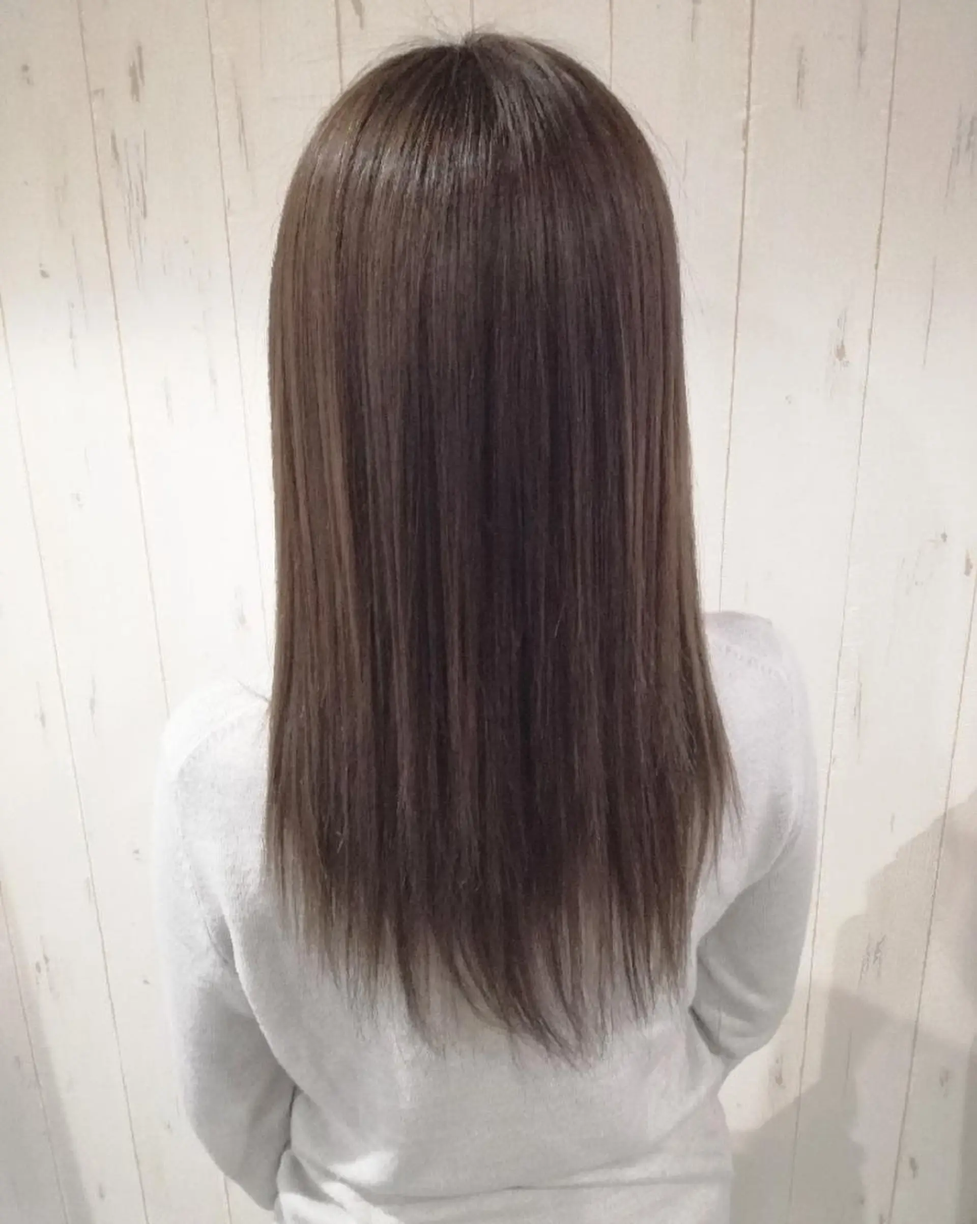 ロング カラー 西川 敏夫のヘアスタイル