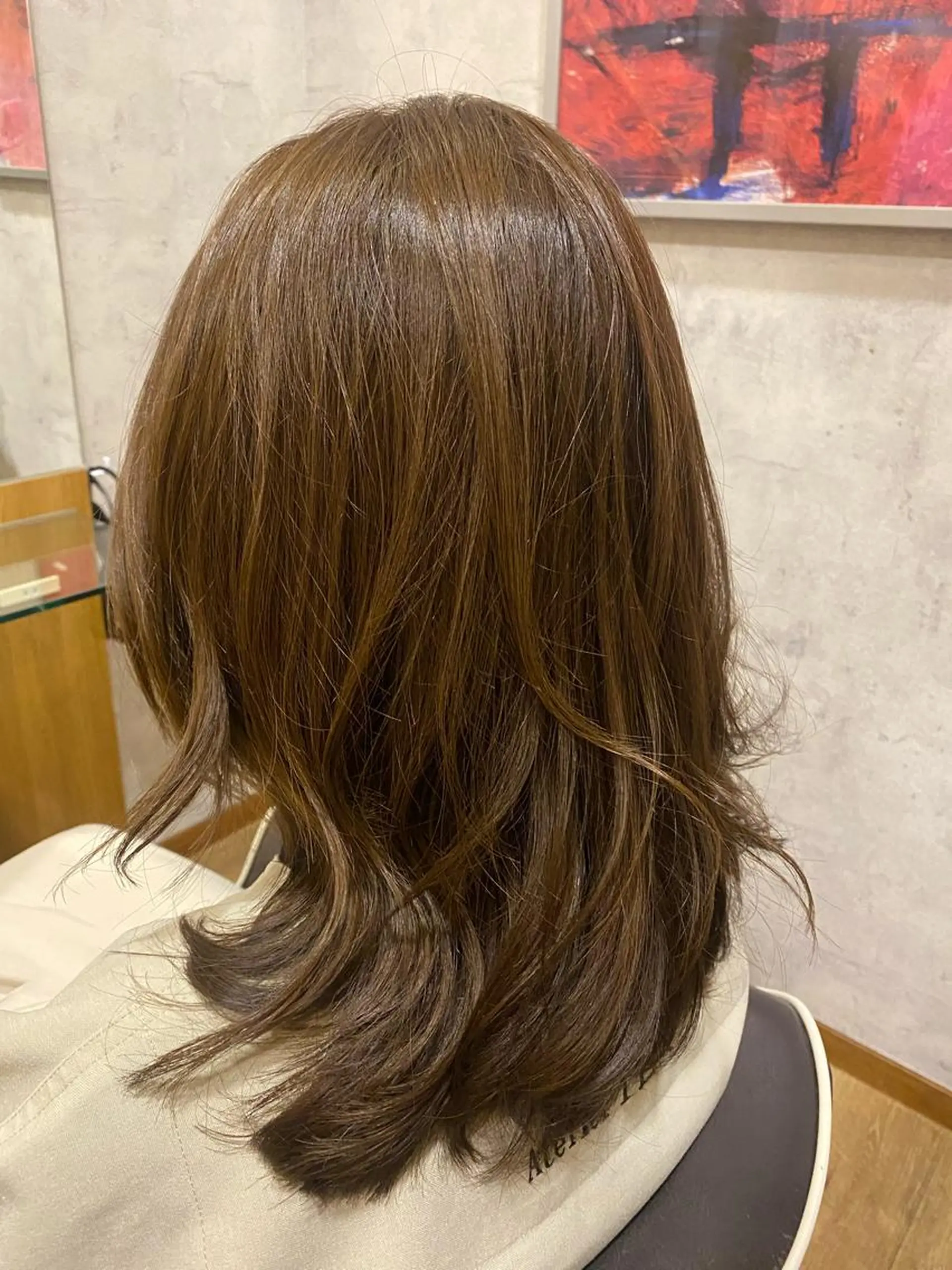 セミロング カラー 🌻井上 マリー🌻のヘアスタイル