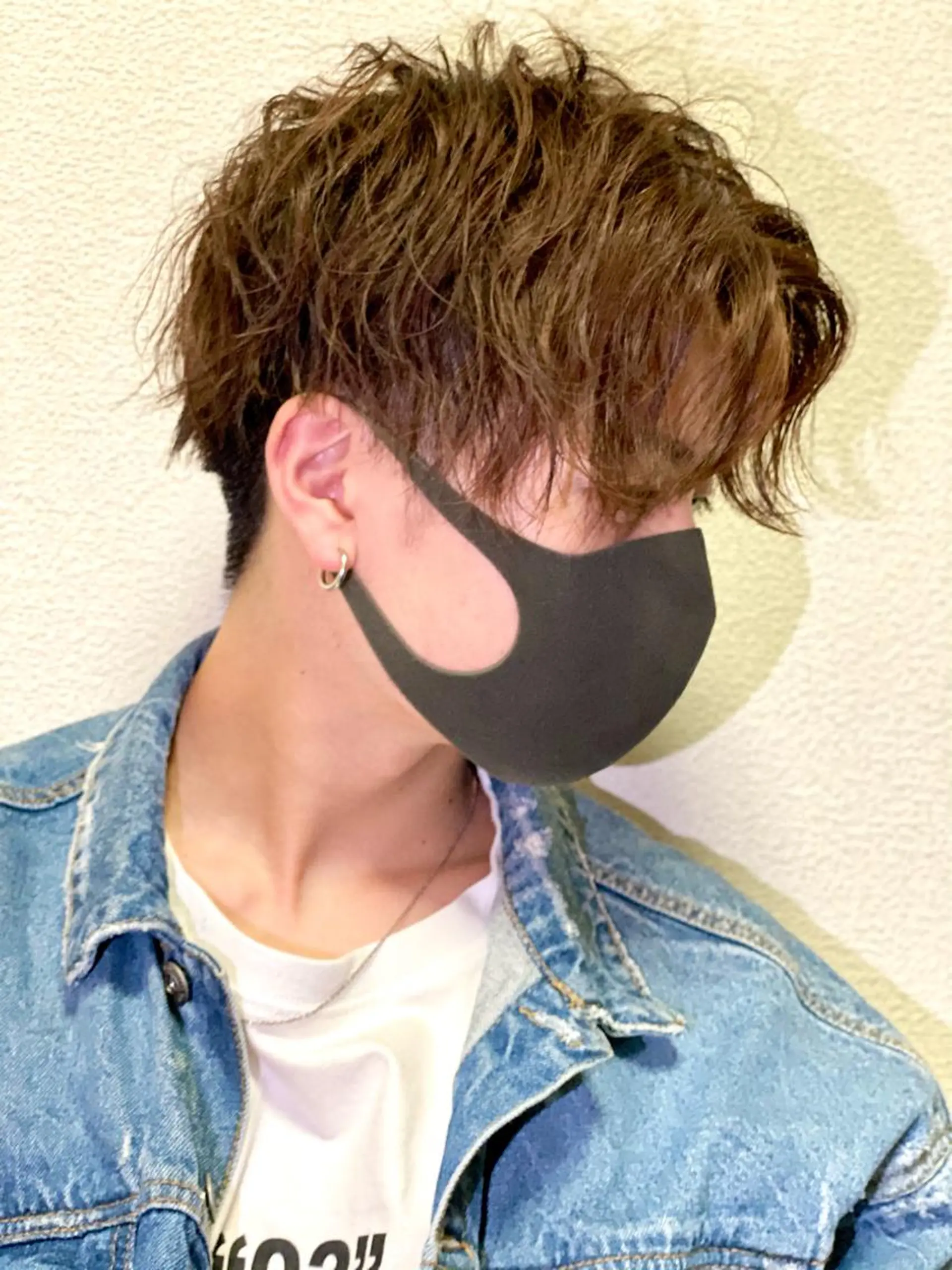 メンズ センターパート 高橋 柊和のヘアスタイル