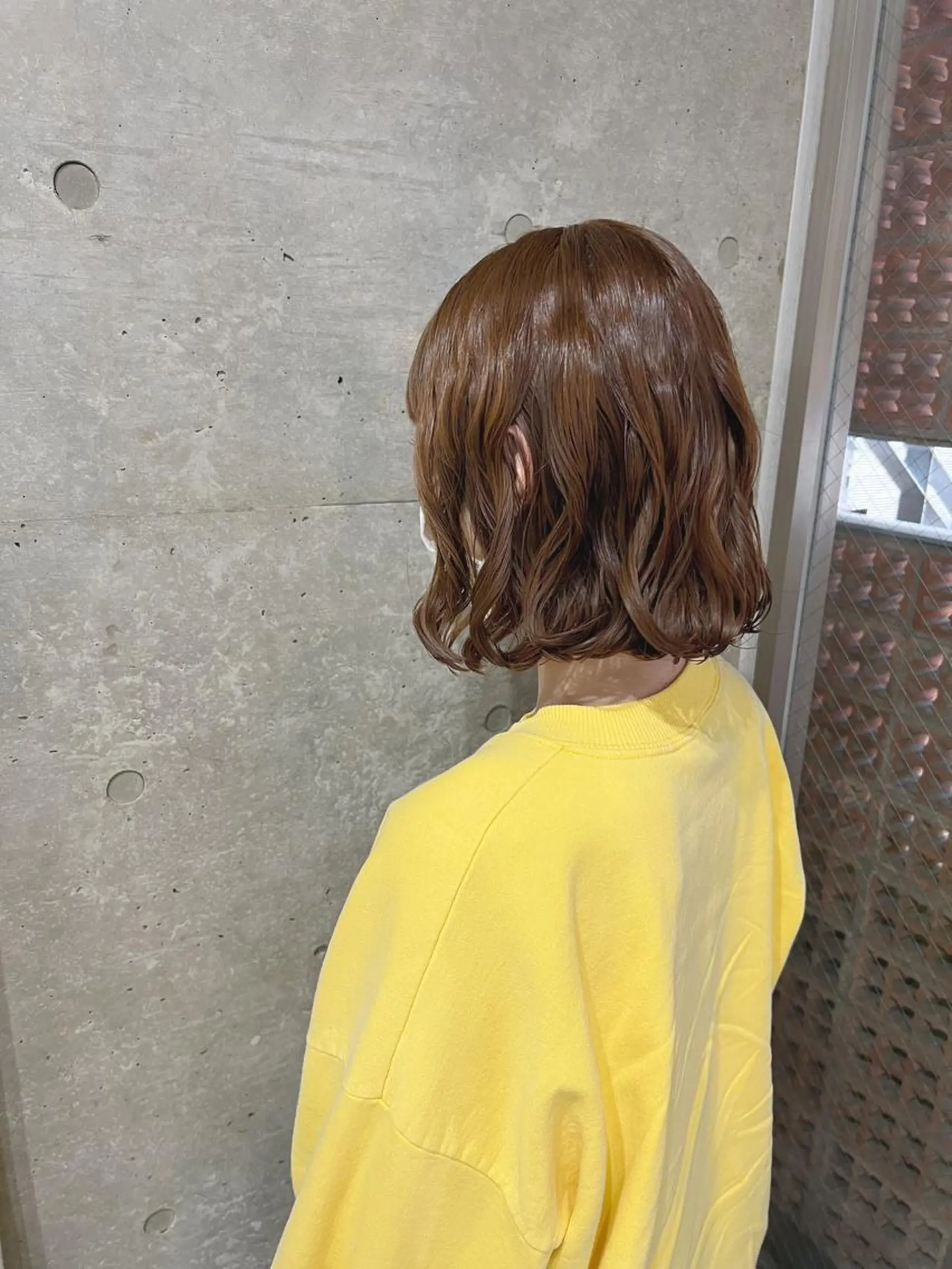 ショート パーマ ボブパーマコテ巻き風 パーマNo1深江秀平のヘアスタイル