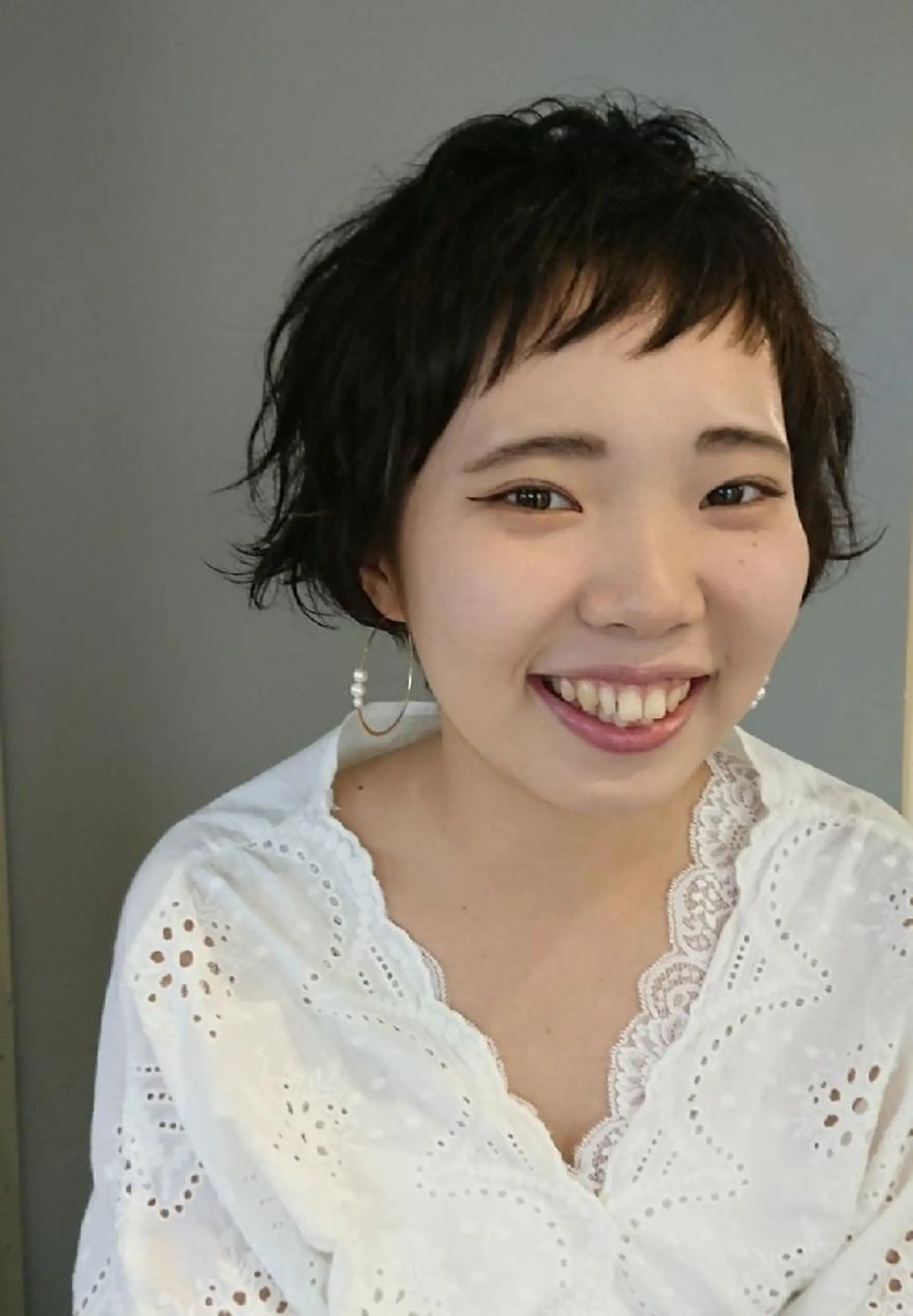 ショート パーマ くせ毛 ショートヘア ニュアンスパーマ coii コイ【原宿/表参道】のヘアスタイル