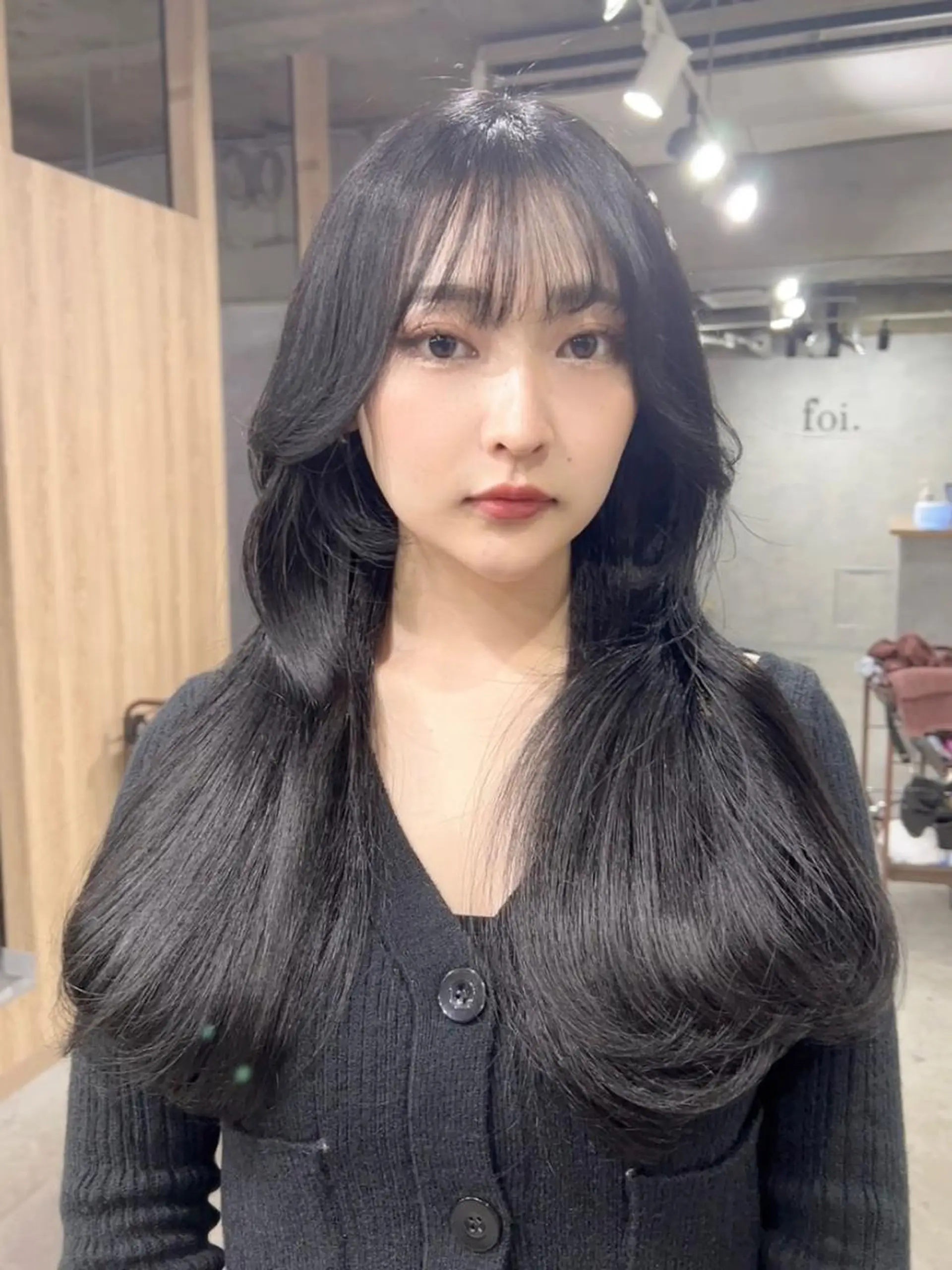 ロング カラー 韓国レイヤー/ 顔周り💕田中将吾のヘアスタイル