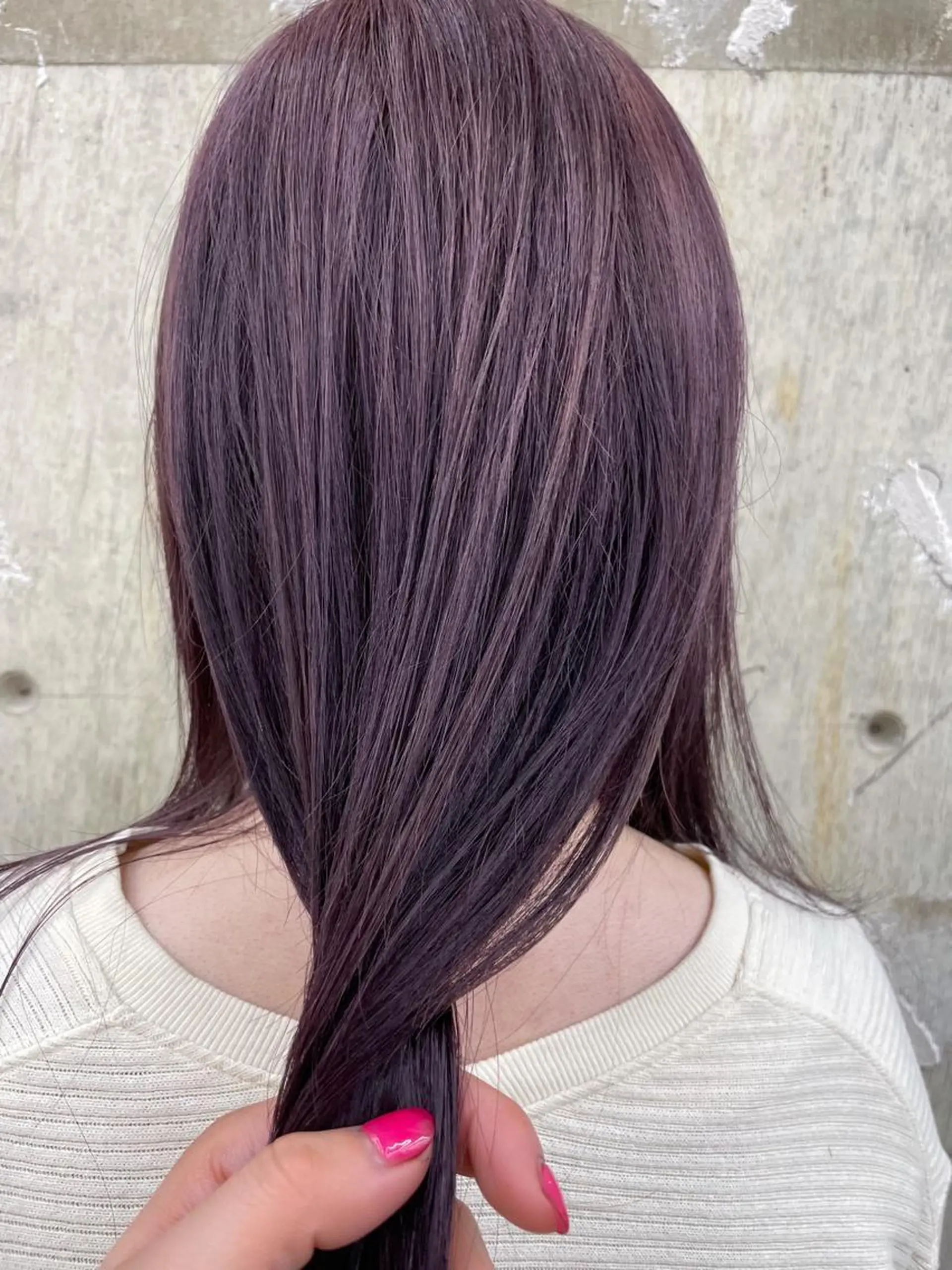 ロング カラー 垢抜けボブ/SAHO /OAK溝の口のヘアスタイル