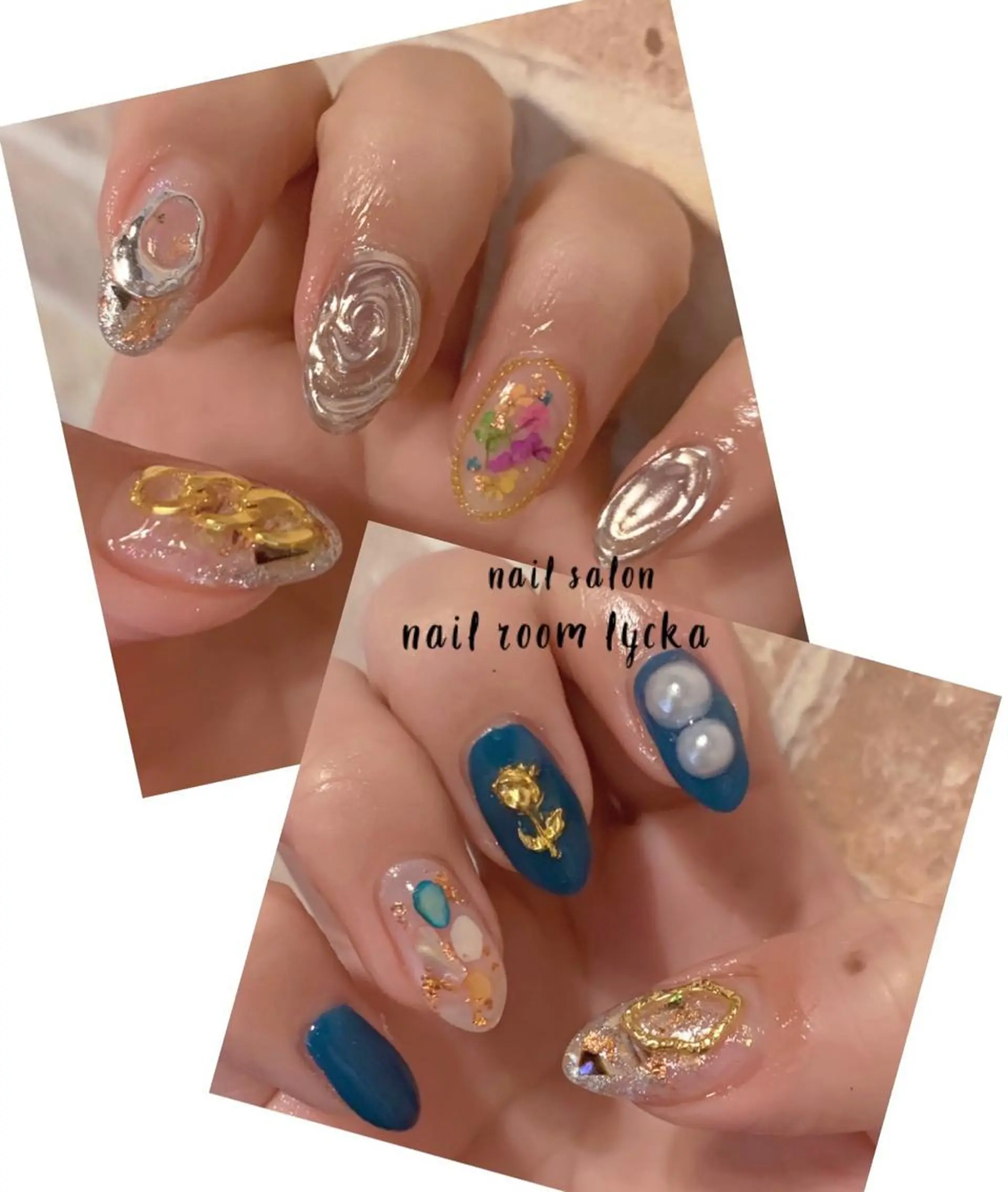 ネイル ﾈｲﾙﾙｰﾑﾘｯｶ 𝐦𝐚𝐲𝐮のネイルデザイン