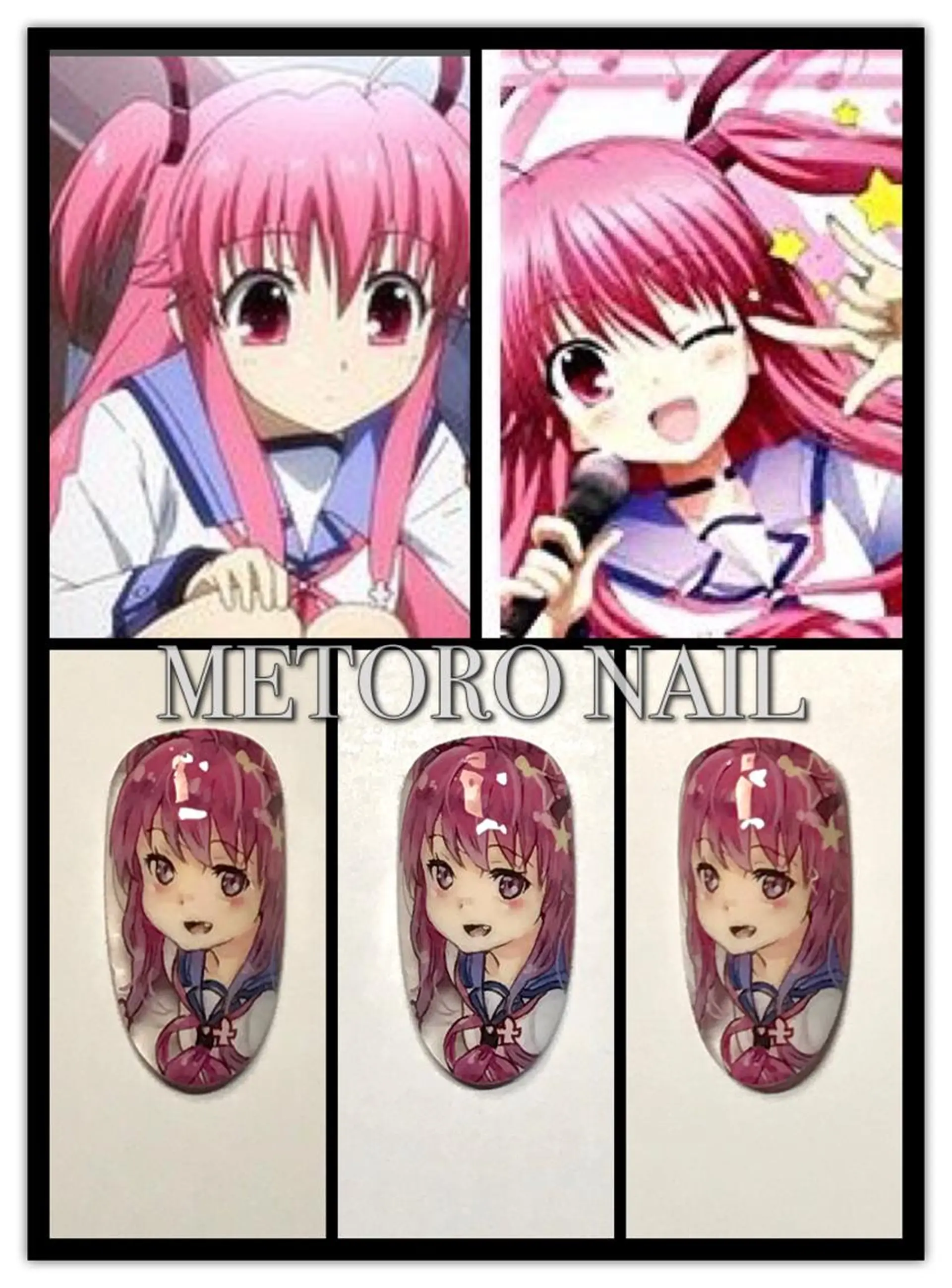 ネイル ジェルネイル ネイルチップ METORO NAILのネイルデザイン