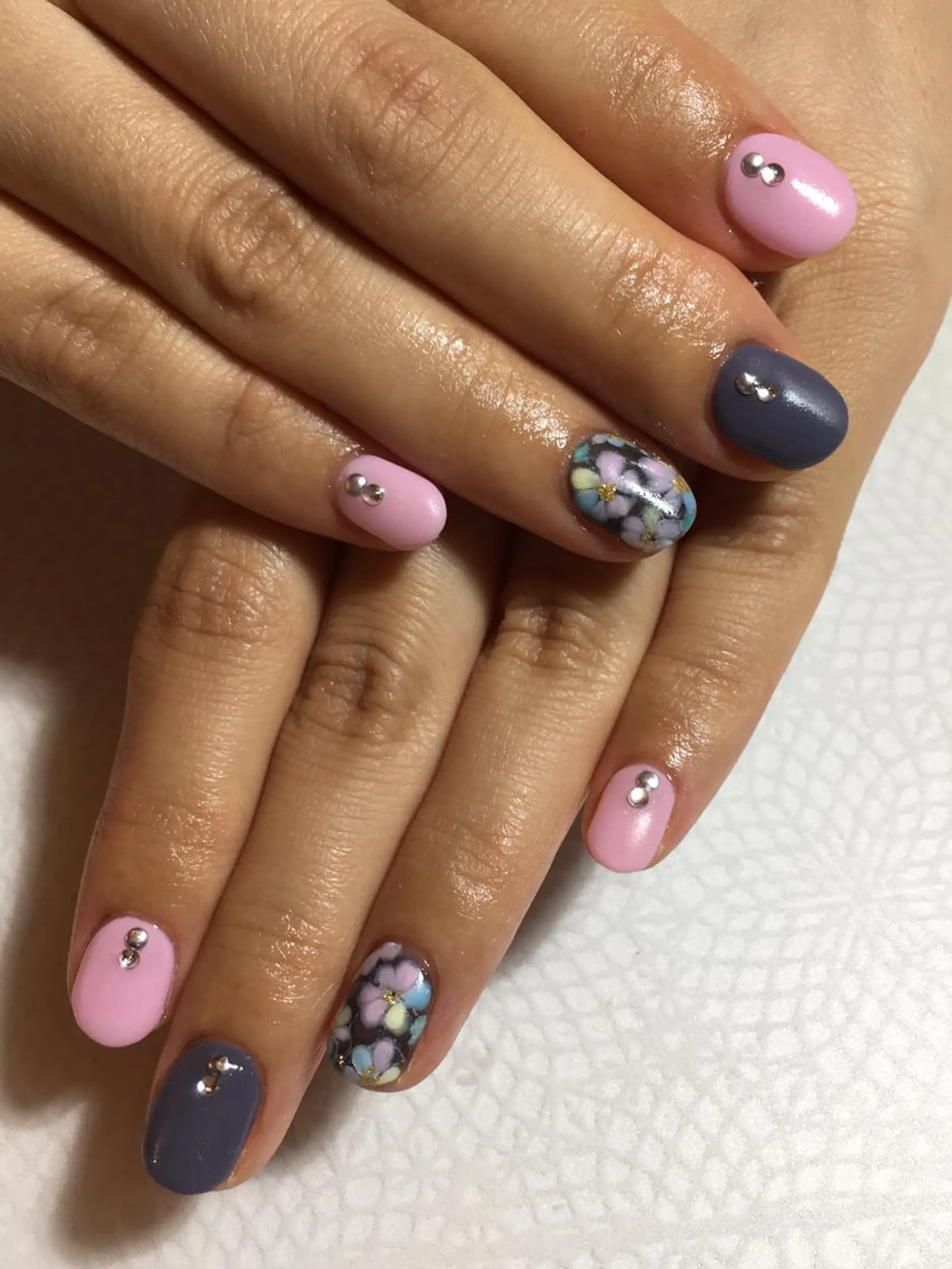 ネイル マットネイル 古川 里美のネイルデザイン