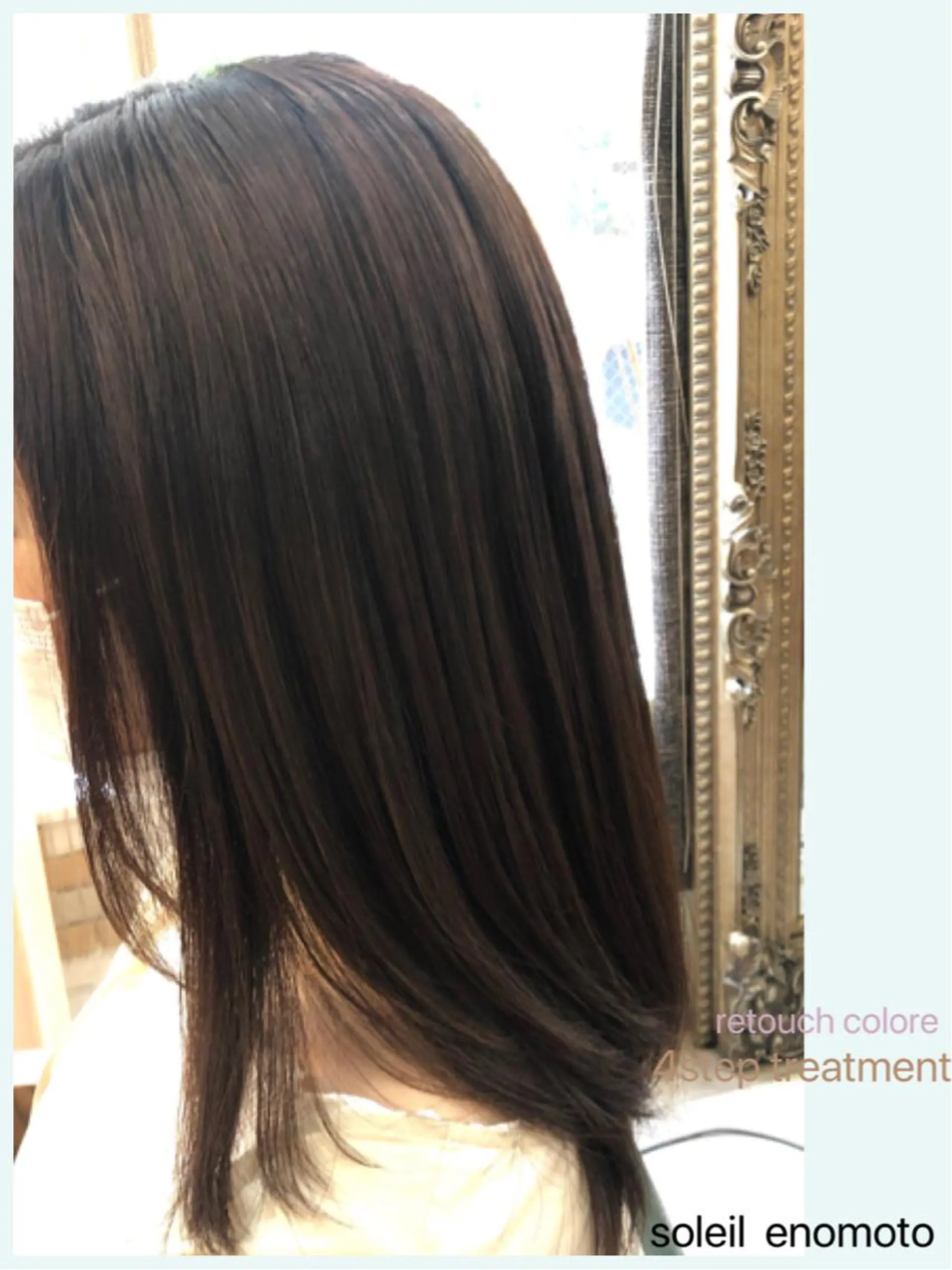 ミディアム ミディアムパーマ トリートメント ❤︎大人シック ベージュrihoのヘアスタイル