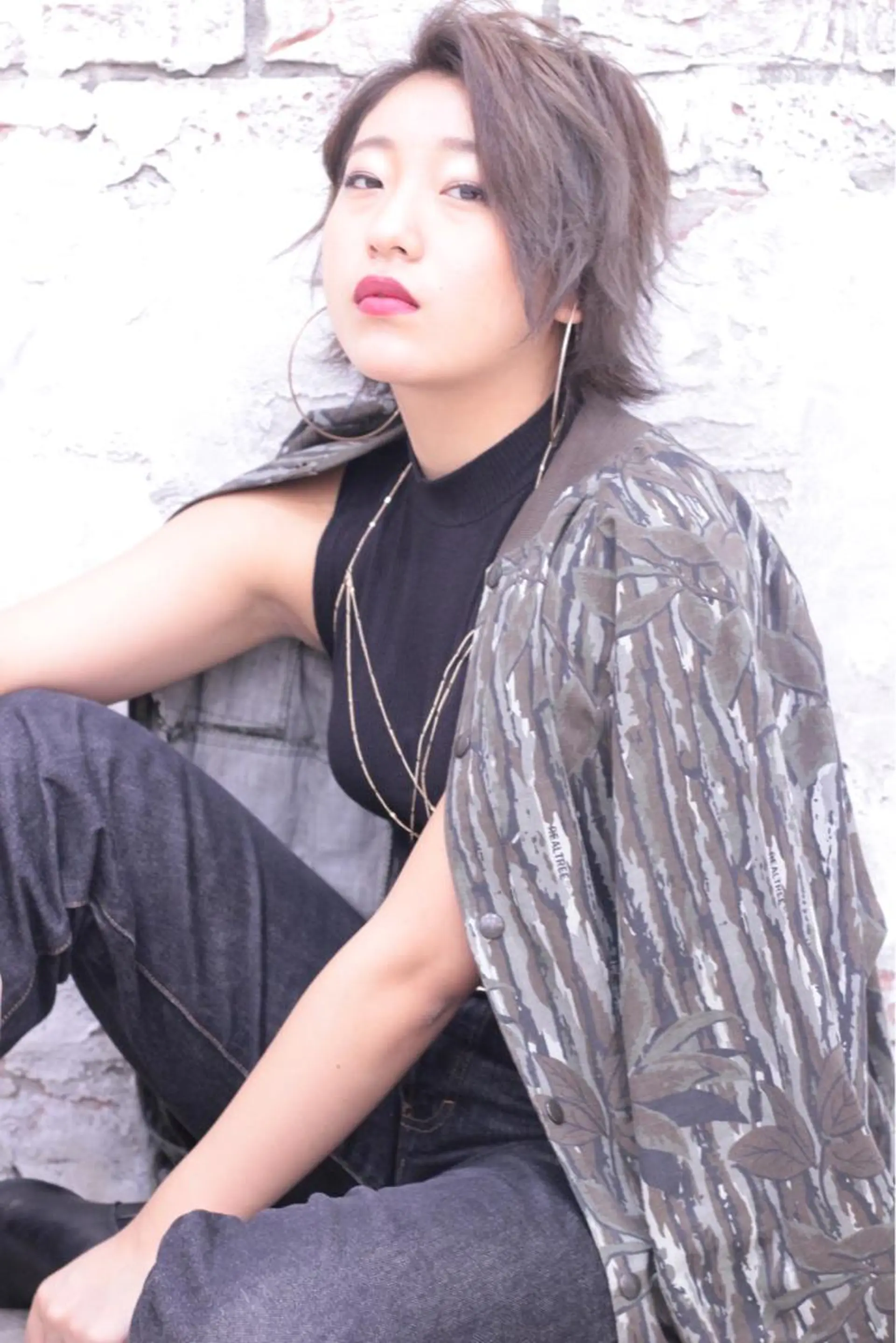 ショート カラー 品田 真里のヘアスタイル