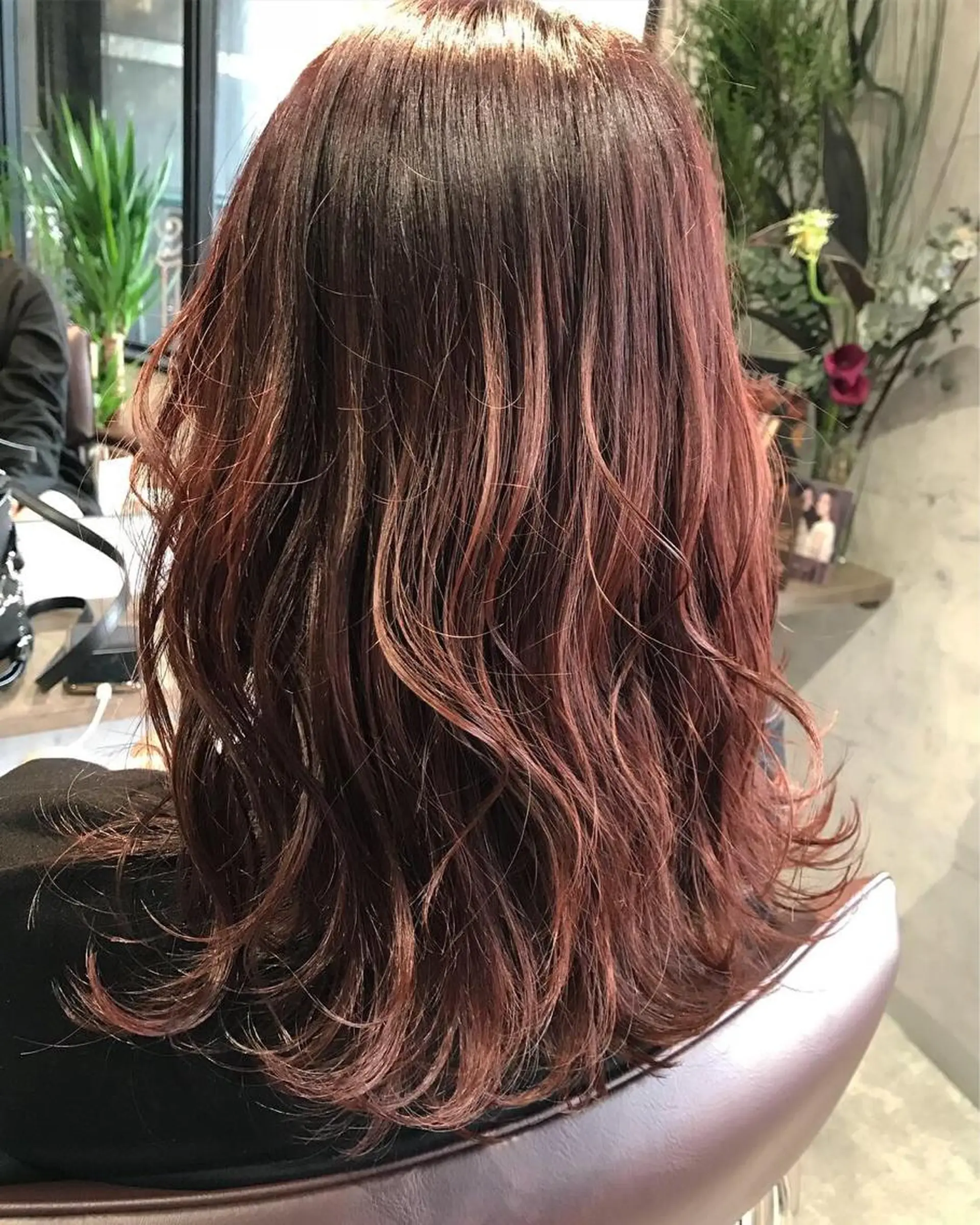 セミロング カラー 髪質改善will hairdesignのヘアスタイル