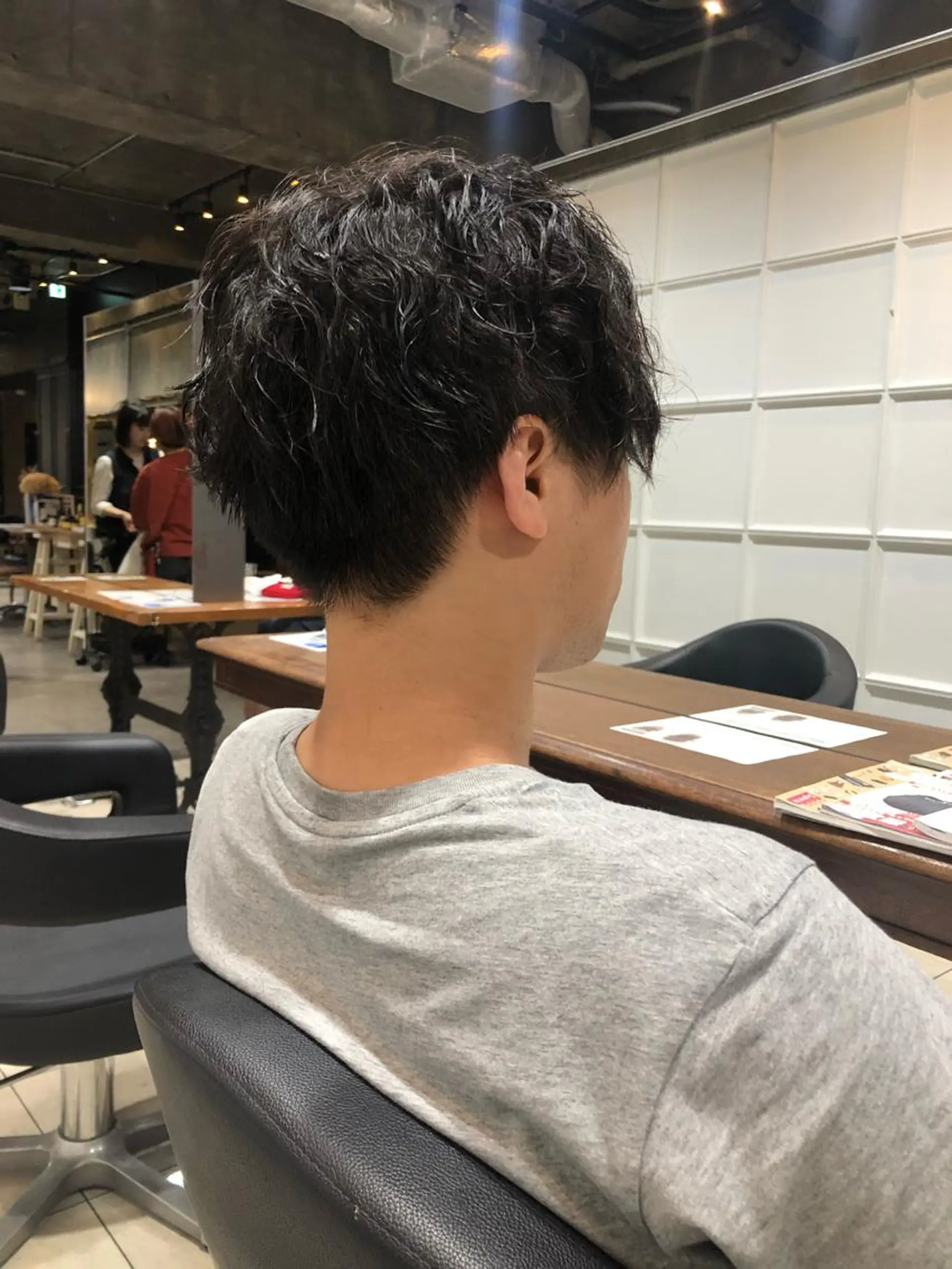 メンズ マンツーマン／韓国 ヘア‎Amiのヘアスタイル