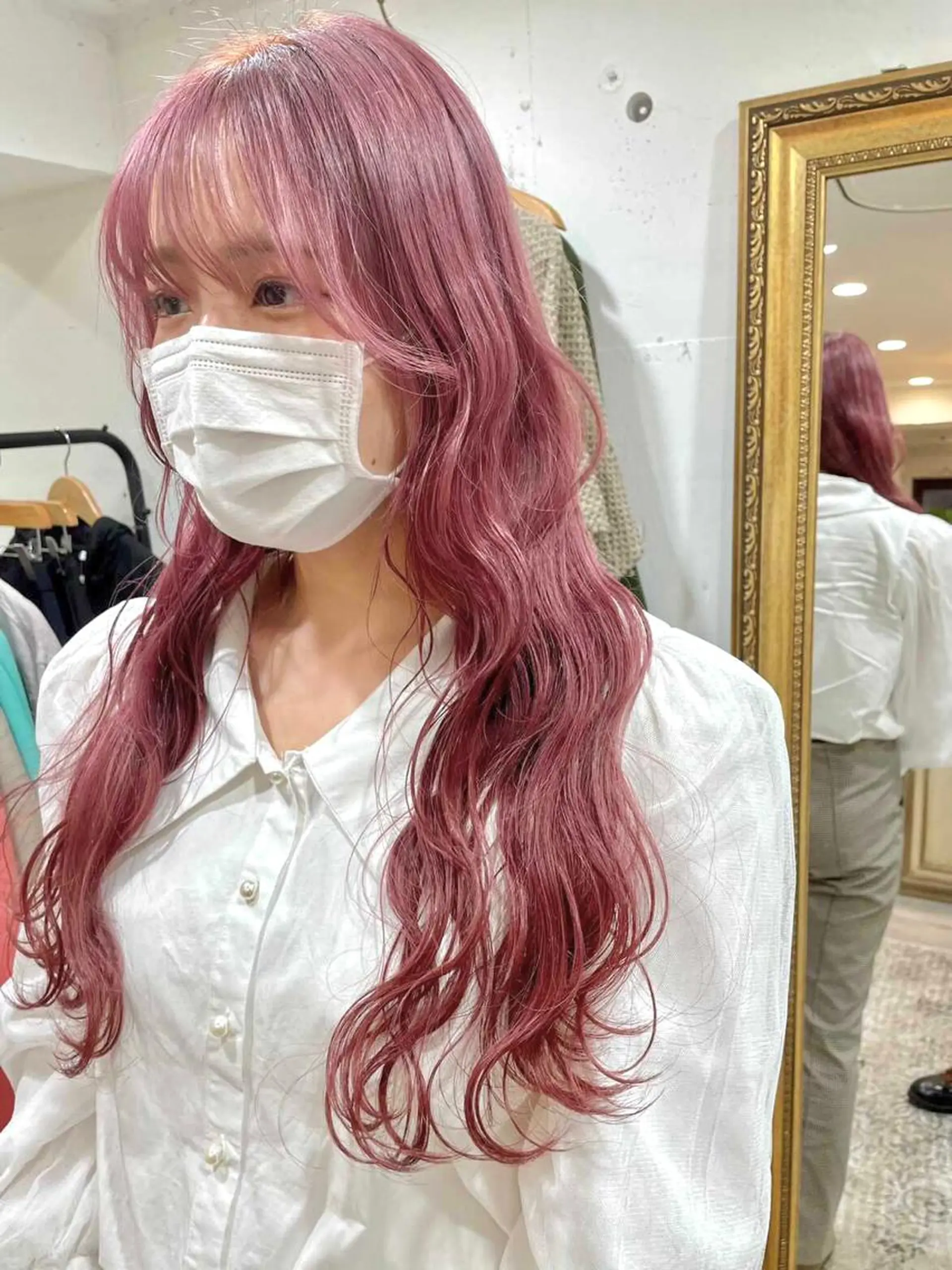 ロング カラー カラーが上手い 辻悠月のヘアスタイル