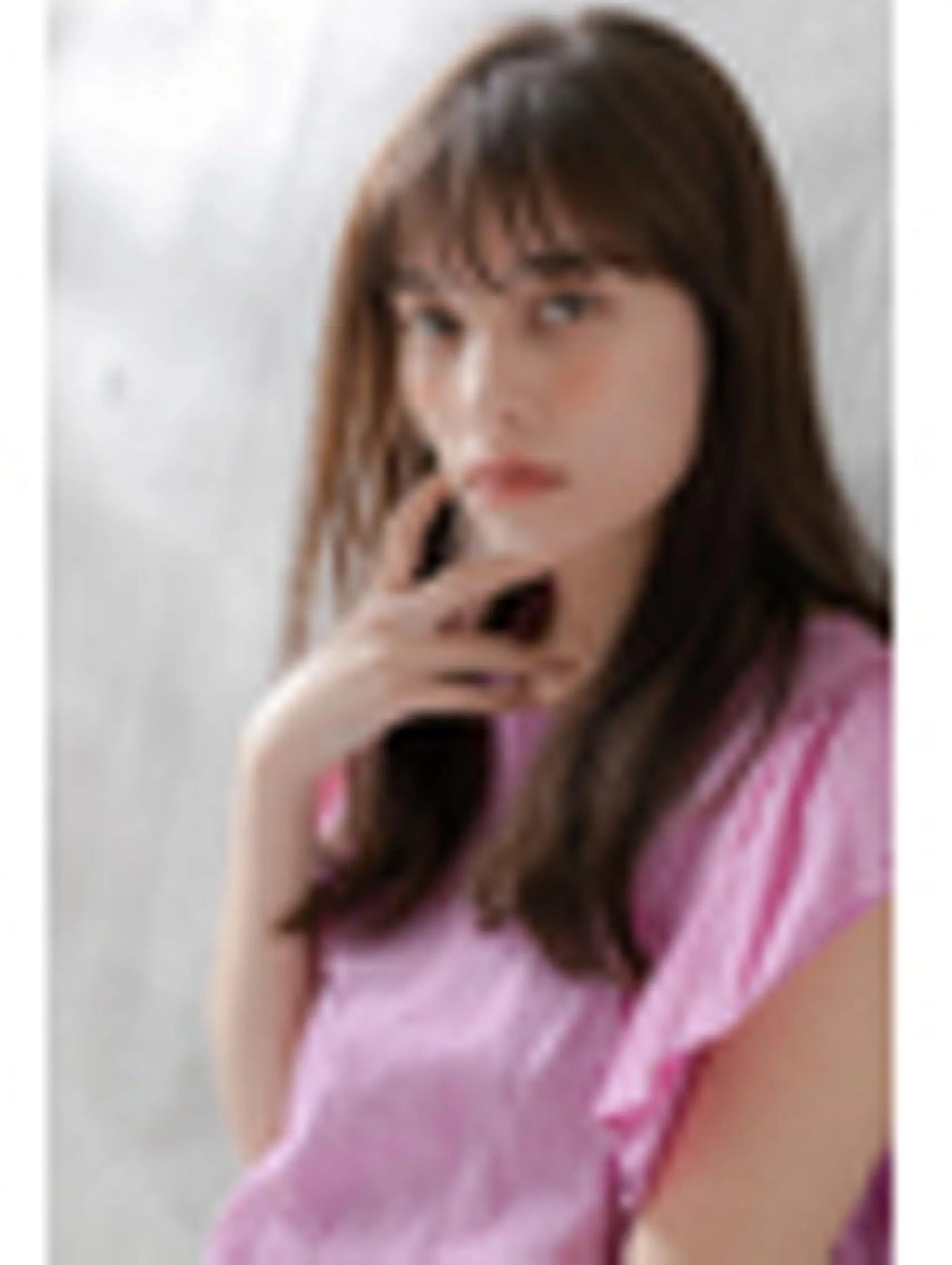 ロング カット 縮毛矯正 macaron宇都宮 柴山凌輔のヘアスタイル