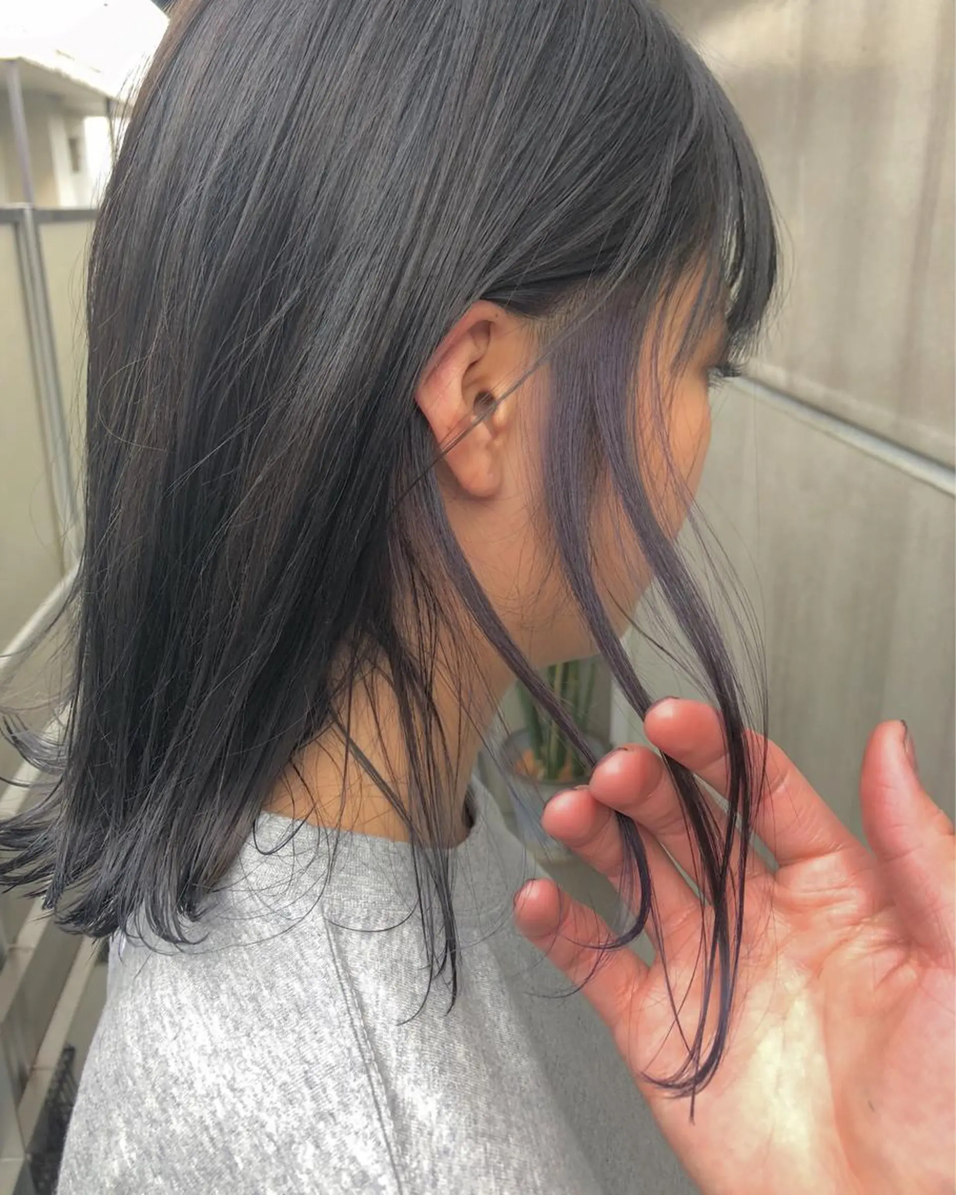 ミディアム カラー 北間 寛哉のヘアスタイル
