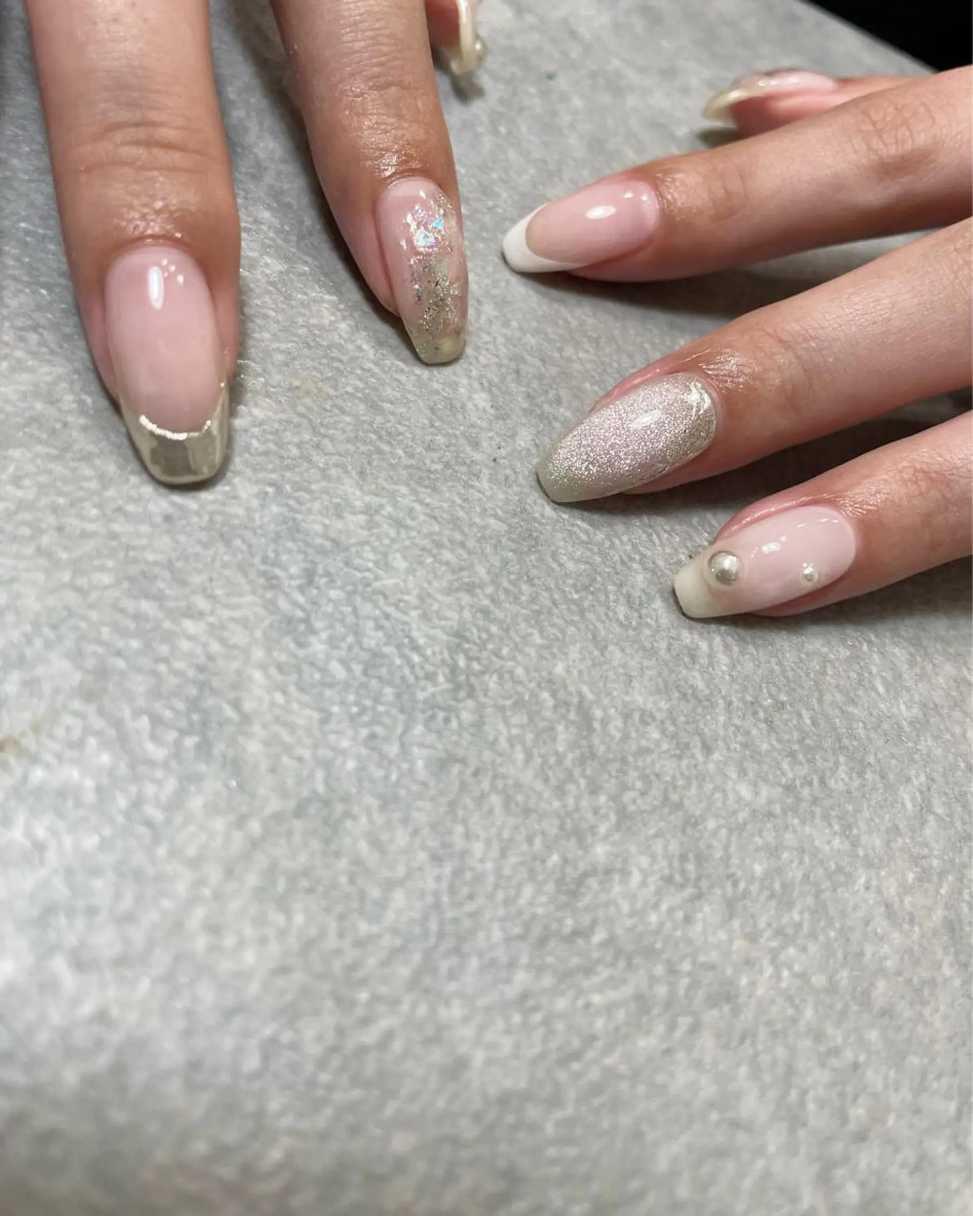 ネイル ハンドネイル フットネイル kiii.__ ✴︎*のネイルデザイン