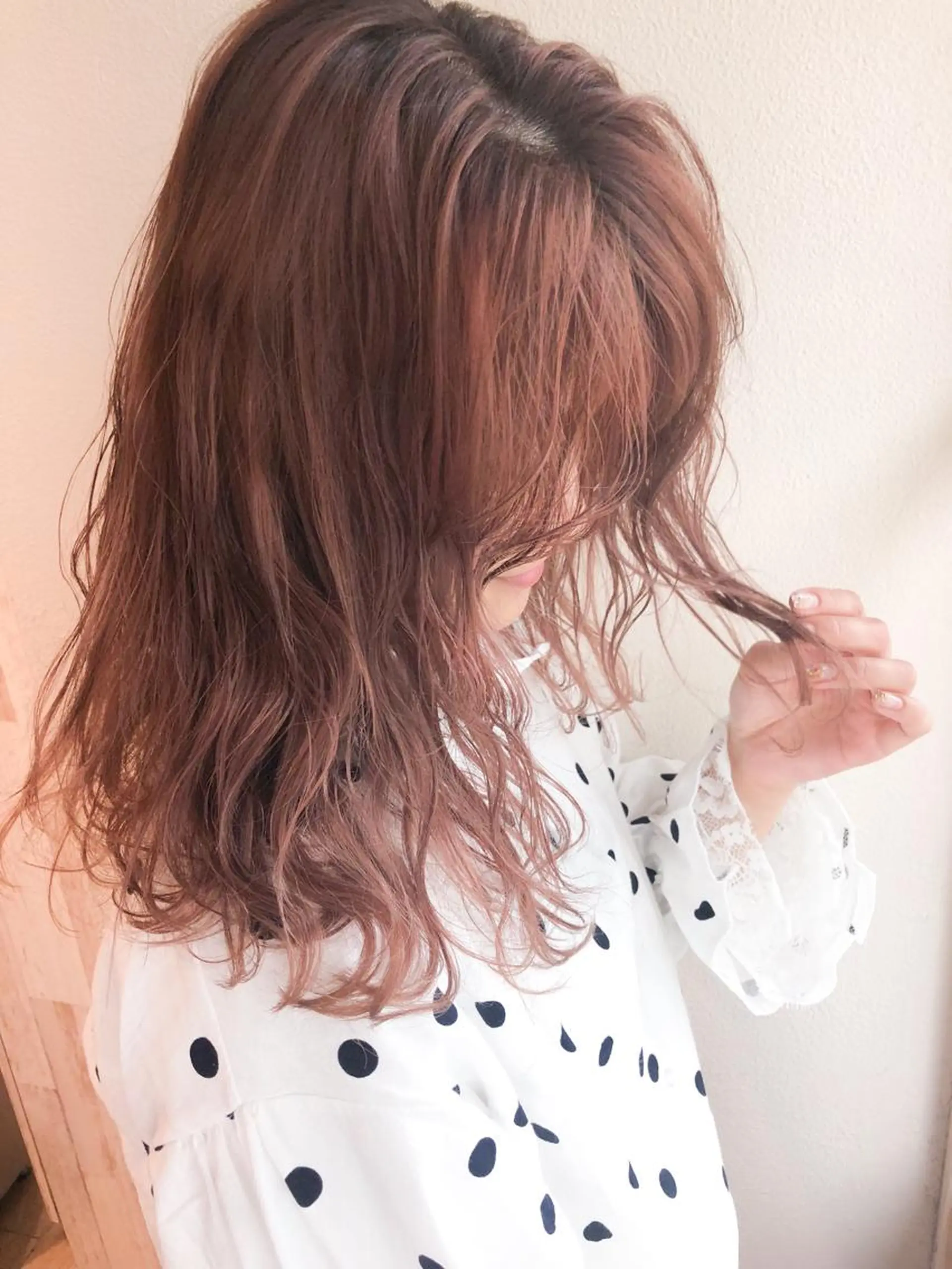 ミディアム カラー ブリーチ ダブルカラー 【1日2名様限定】 AFLOAT白川雄副のヘアスタイル