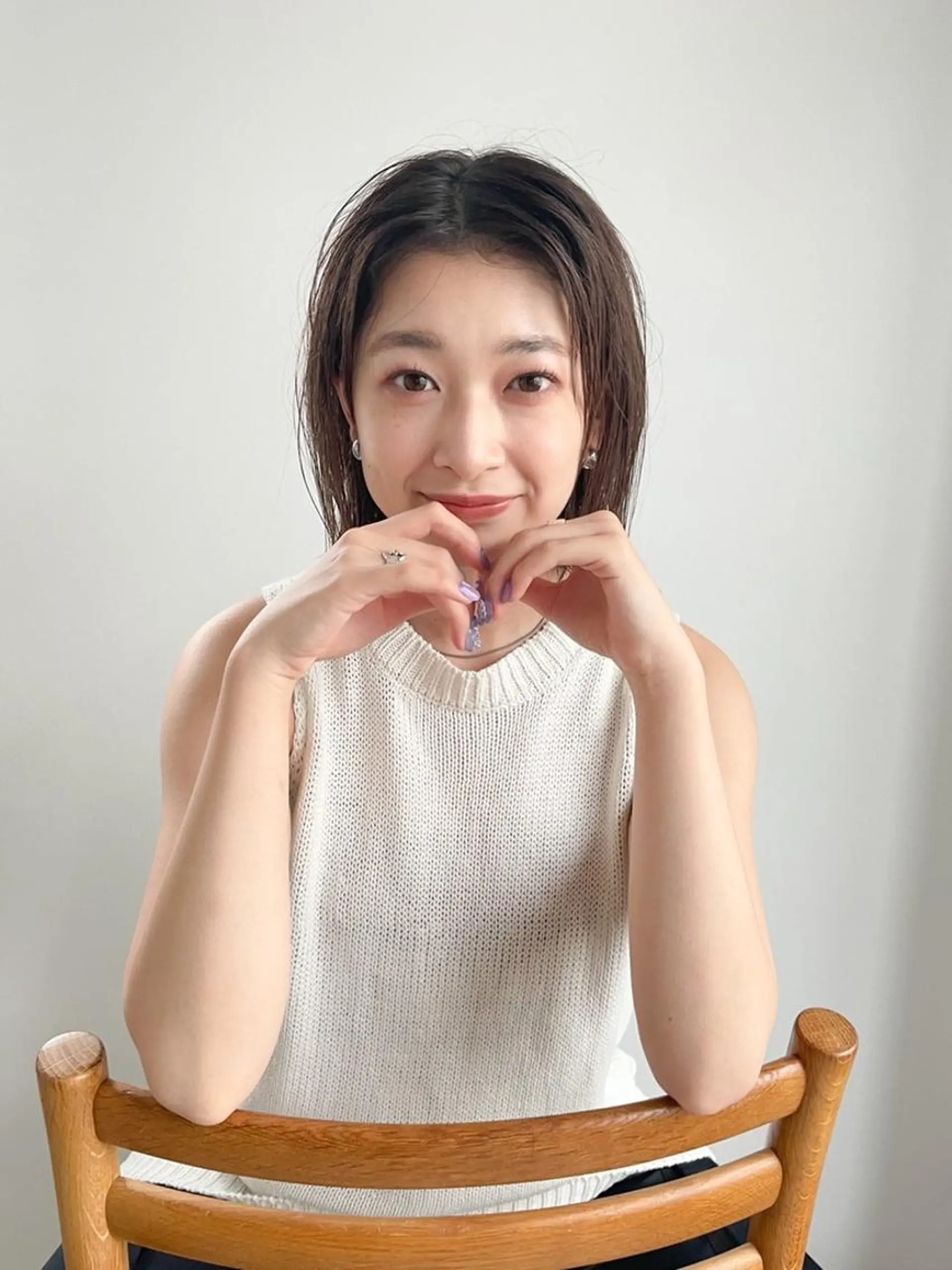 ミディアム パーマ カラー ショートボブ ミディアムパーマ アディクシーカラー ブリーチ ケアブリーチ カット ヘアカラー トリートメント CEINE OURのヘアスタイル