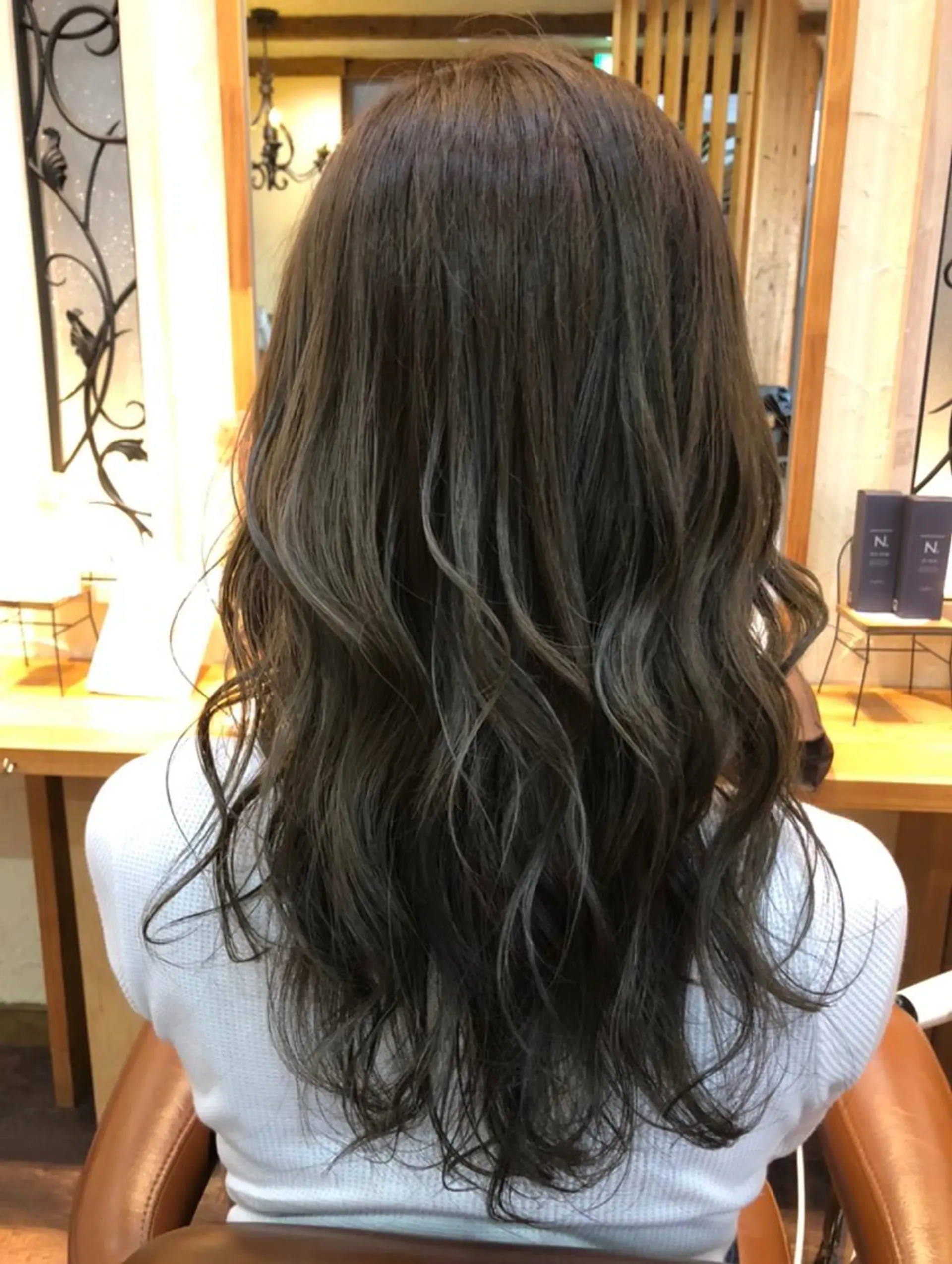 ロング カラー グレージュ ✨🌿大人可愛い愛さ れhair🌿✨松本のヘアスタイル