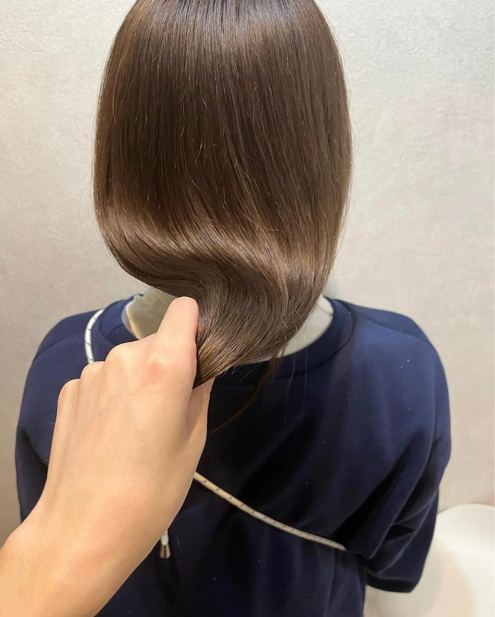 ミディアム カラー パーマ ヘアアレンジ ネイル マツエク・マツパ ダブルカラー 新宿のヘアスタイル