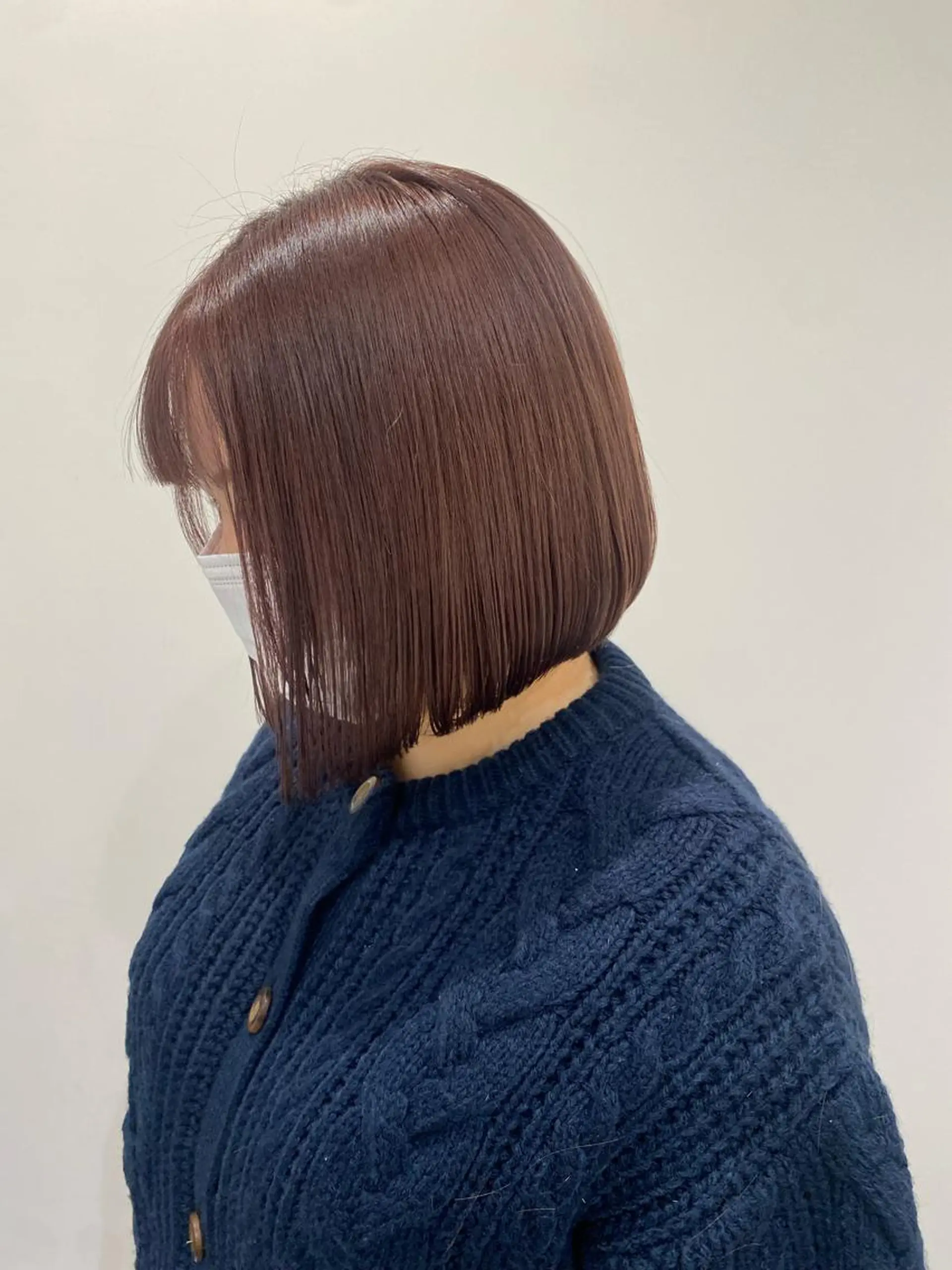 ショート カラー カット ヘアカラー 小顔レイヤー/ ベージュ🤍Rieのヘアスタイル