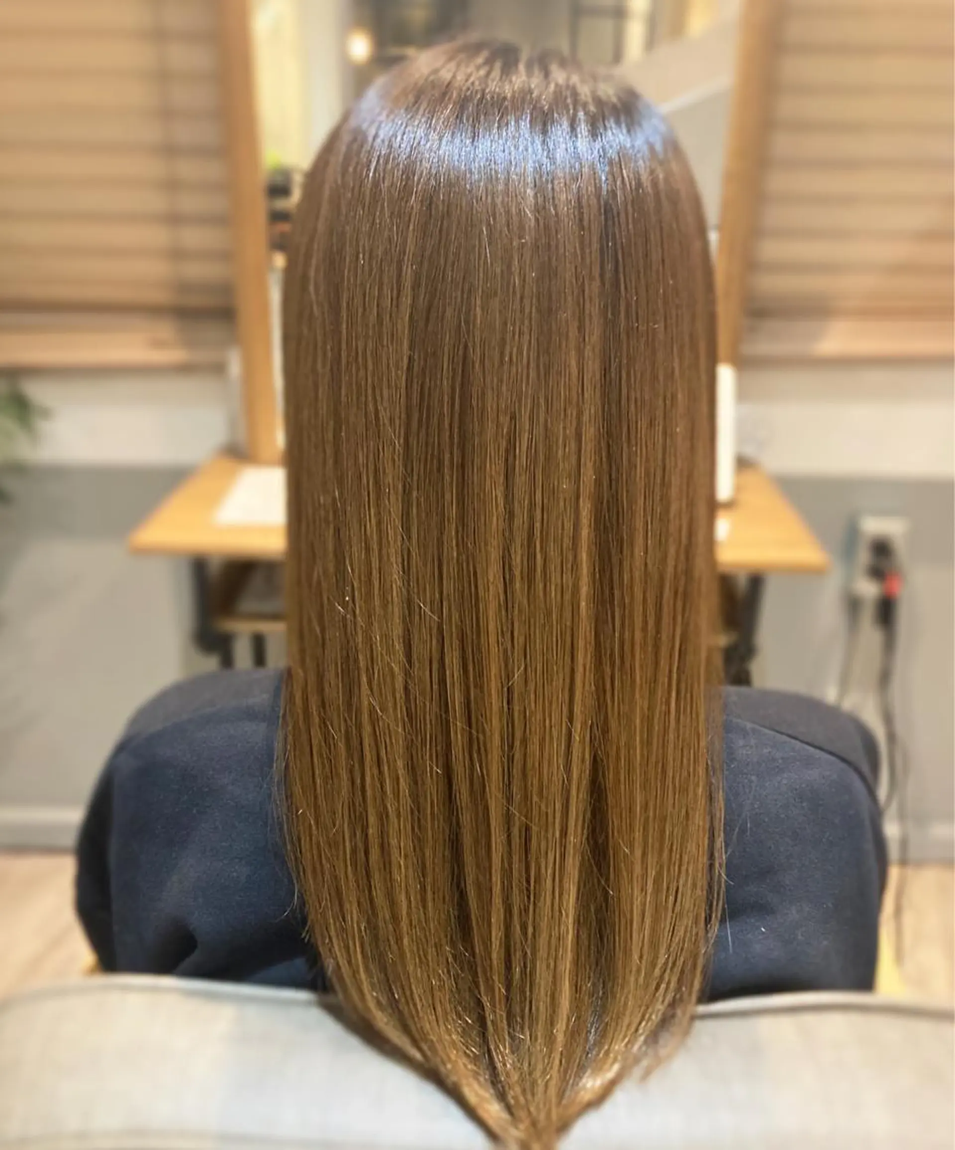 セミロング トリートメント 酸熱トリートメント O maikoのヘアスタイル