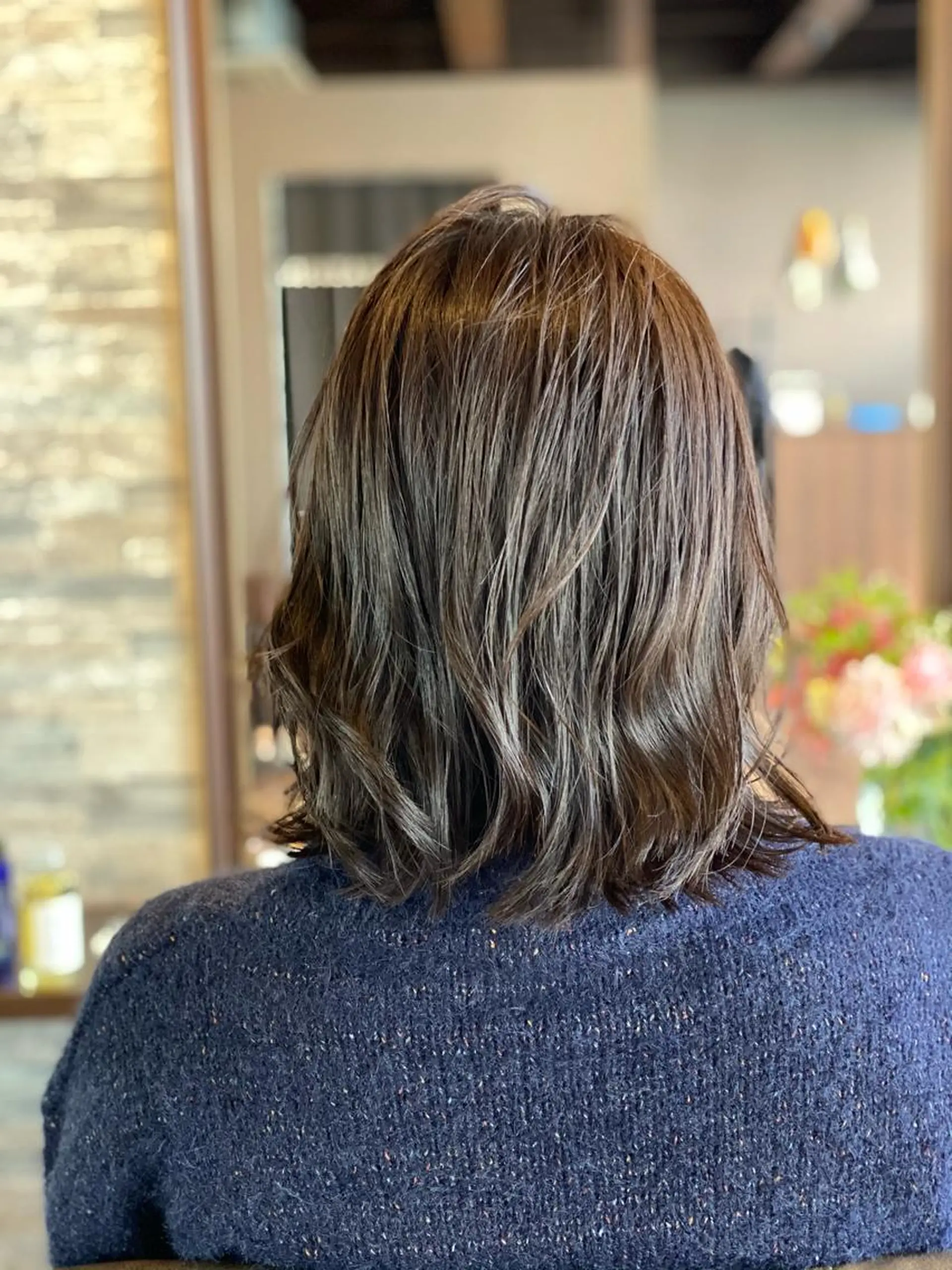 ミディアム カット ヘアカラー トリートメント 藏本 剛史のヘアスタイル