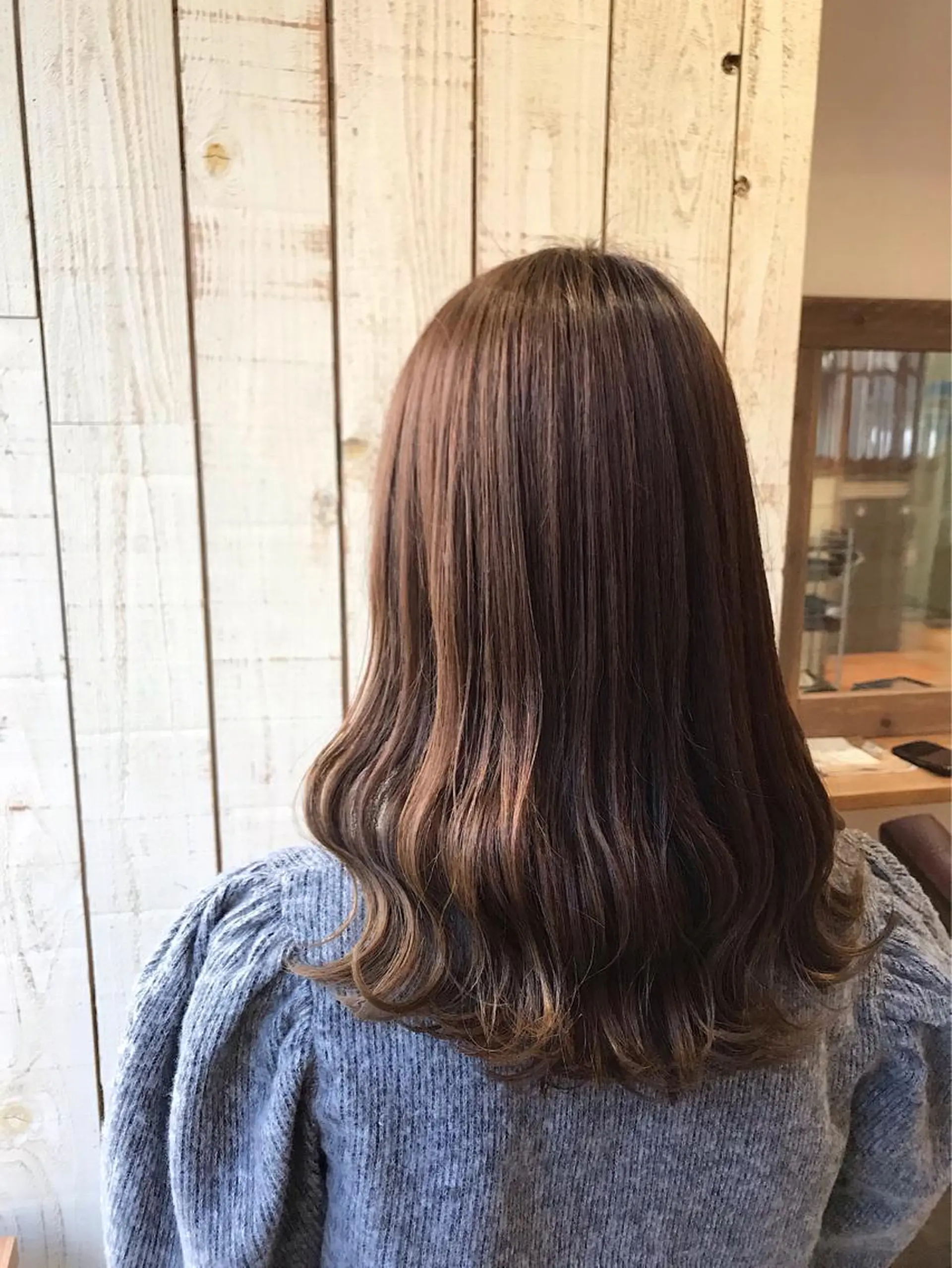 セミロング 福田 ジュンキのヘアスタイル