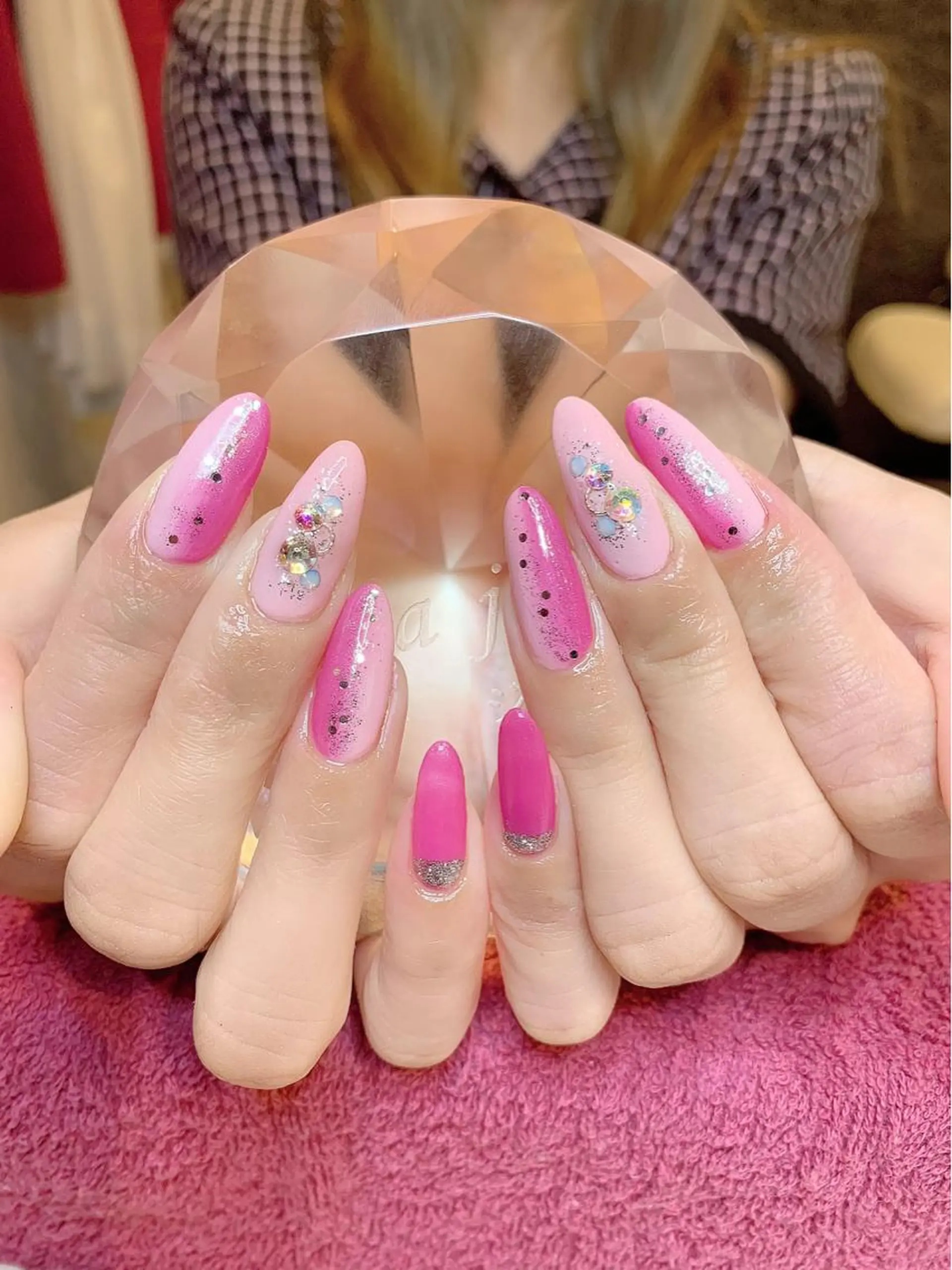 ネイル 持ち込み ハンドネイル フットネイル Adite nailのネイルデザイン
