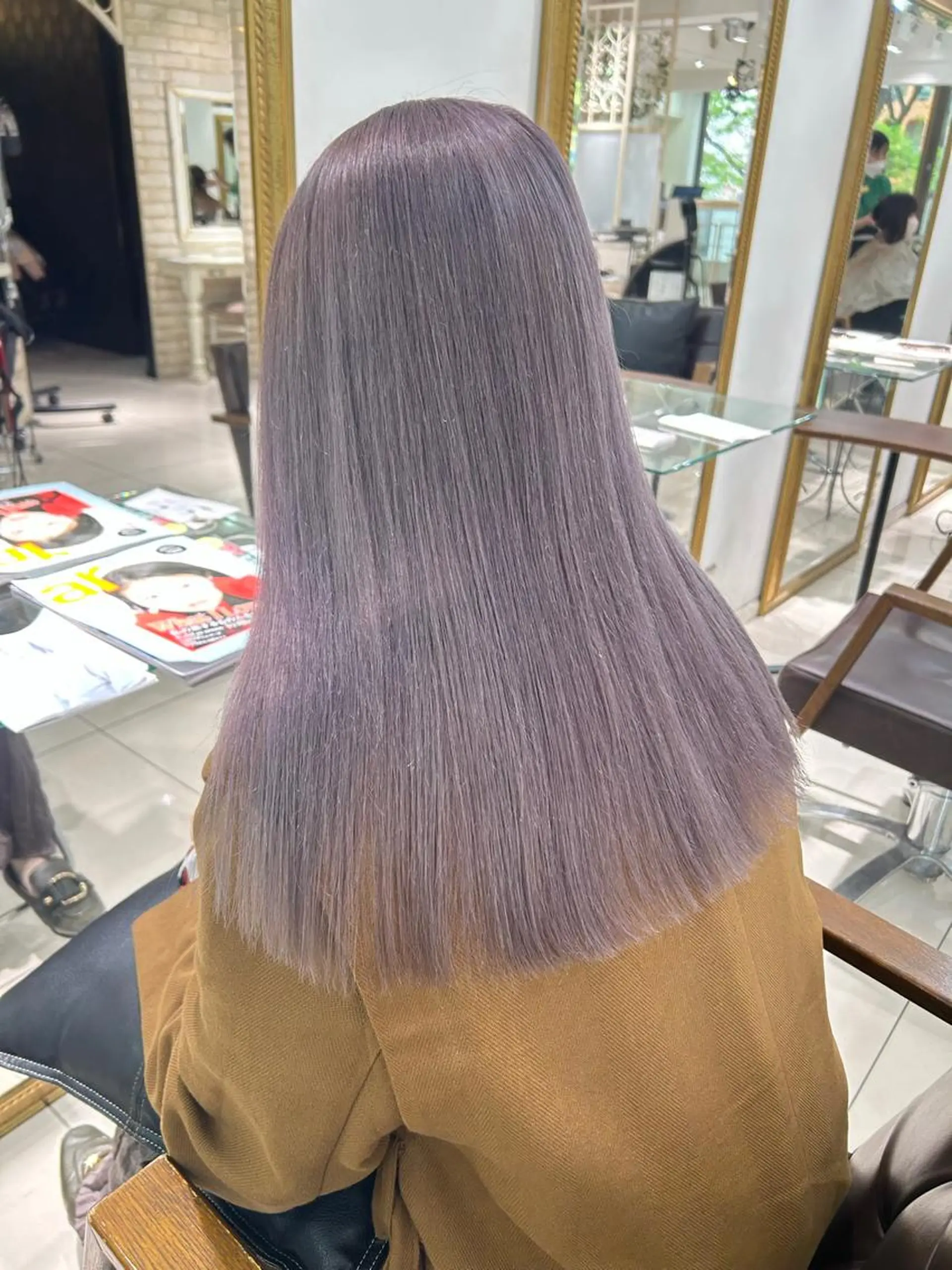 ロング 透明感カラー 古山 結季🌙🖤のヘアスタイル