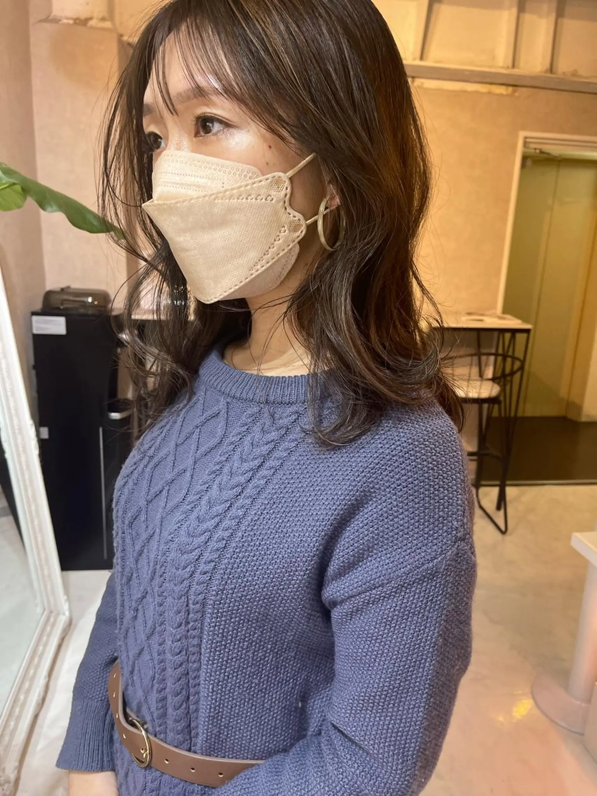 セミロング カラー モテ髪支持率NO.1 KENJIROのヘアスタイル