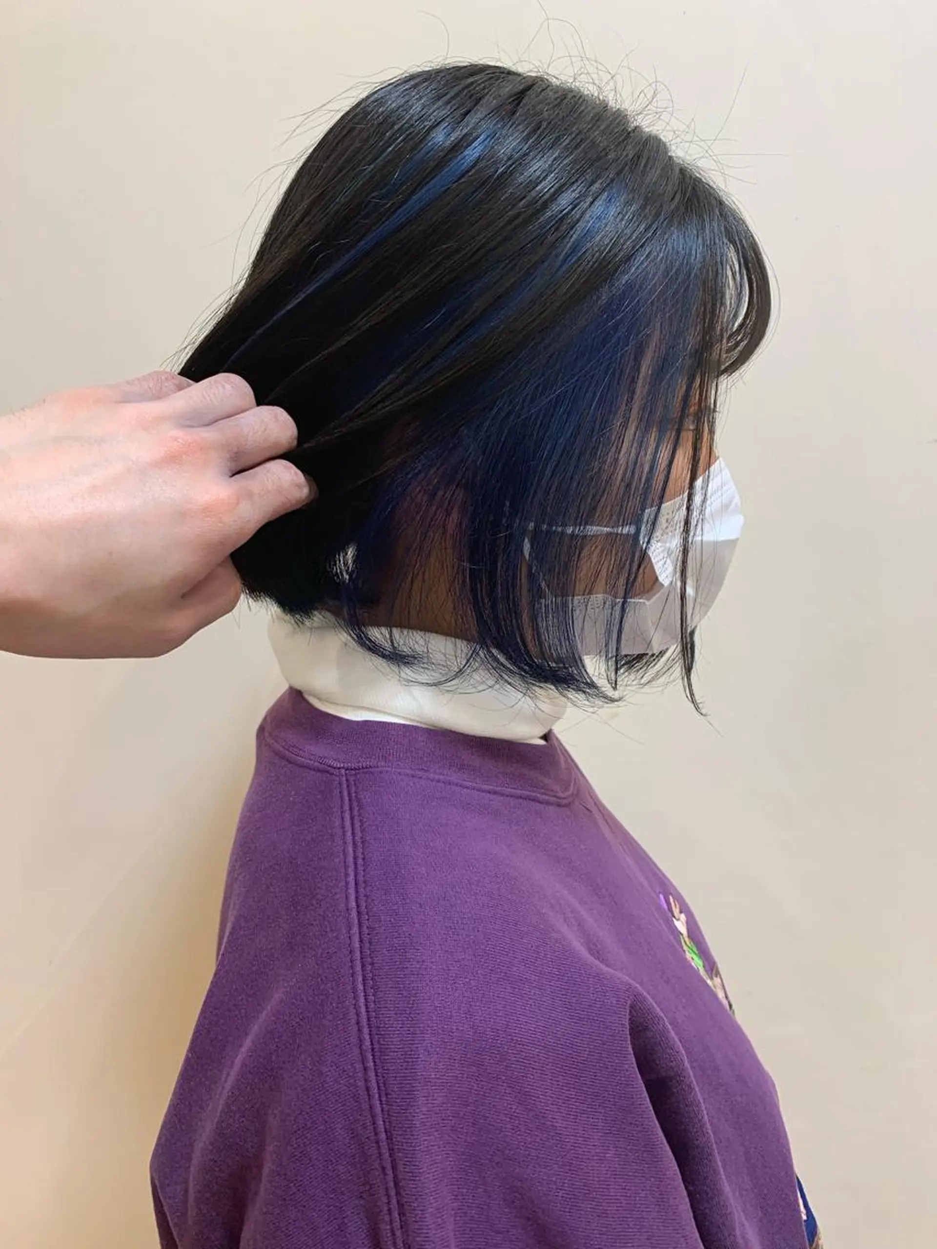 カラー インナーカラー ボブ 🐺高椋 海/ウルフ/レイヤーのヘアスタイル