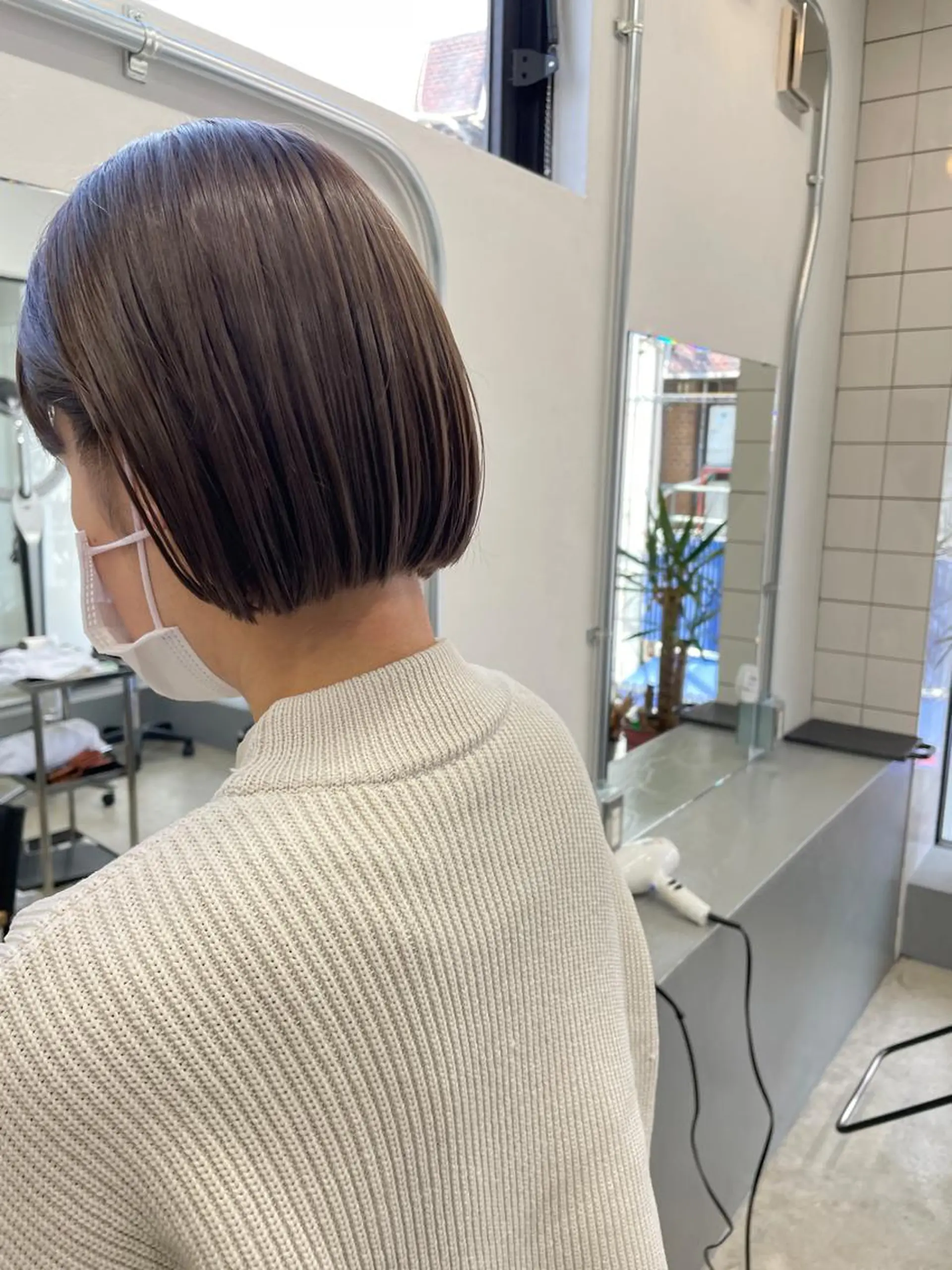 ミディアム カラー メンズ専門サロン wokeのヘアスタイル