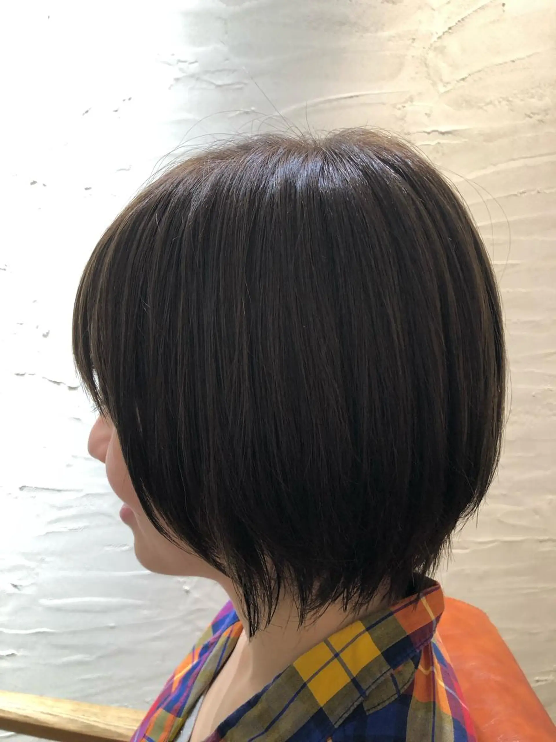 ショート カット ヘアカラー トリートメント 菊池 幹のヘアスタイル