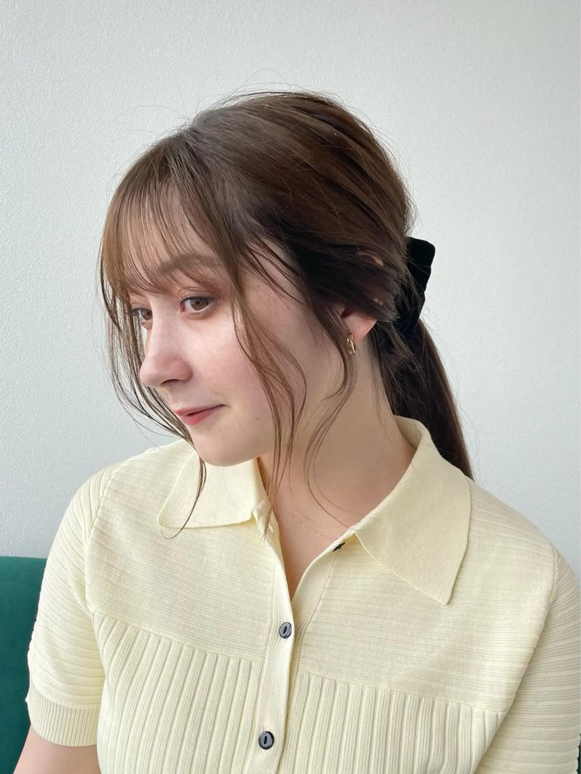 ロング カラー ヘアアレンジ 似合わせカット カット kitin 吉祥寺 山岸花のヘアスタイル