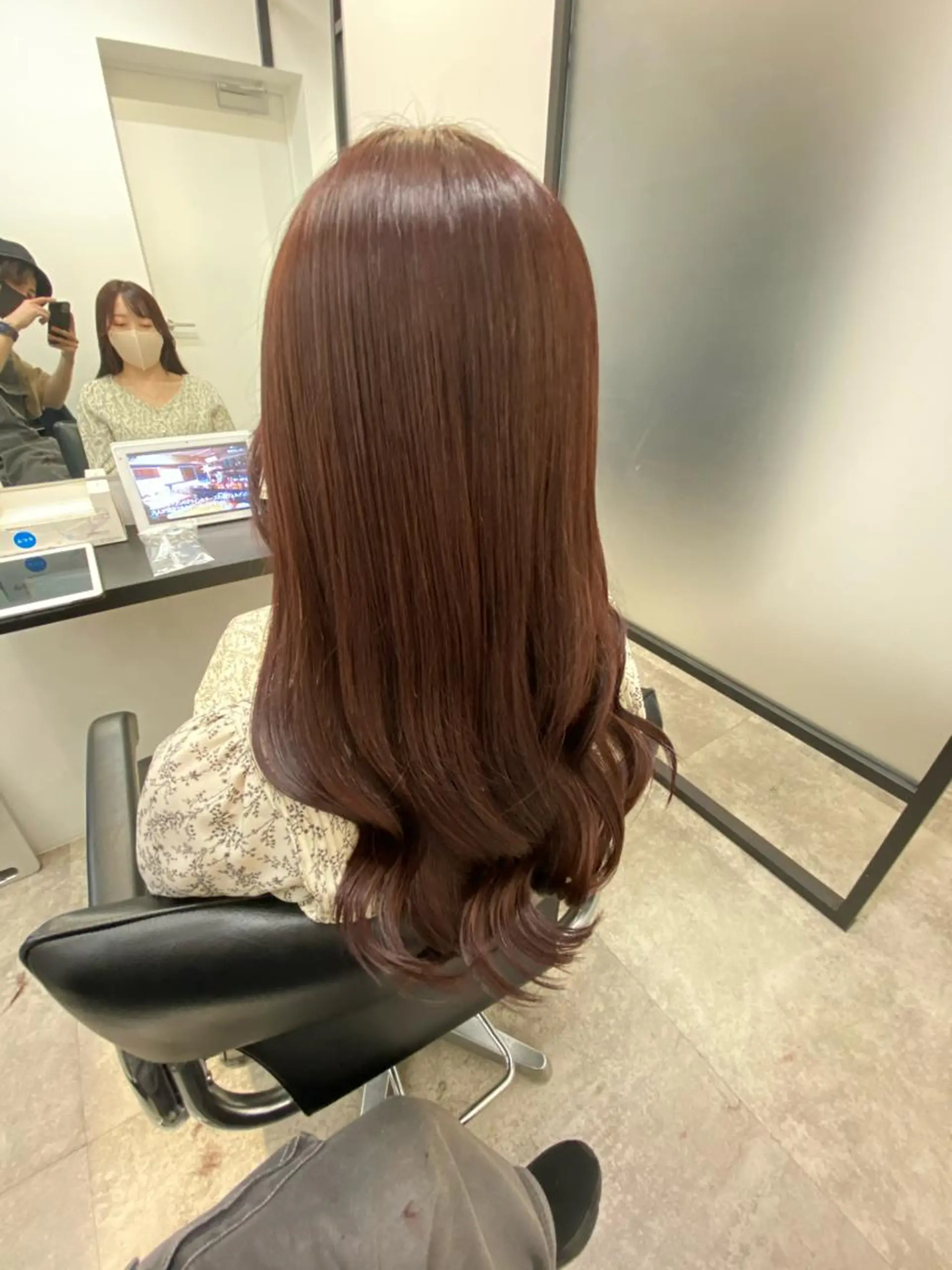 ロング カラー 【艶髪×韓国風】 毛流れ職人 RYOのヘアスタイル