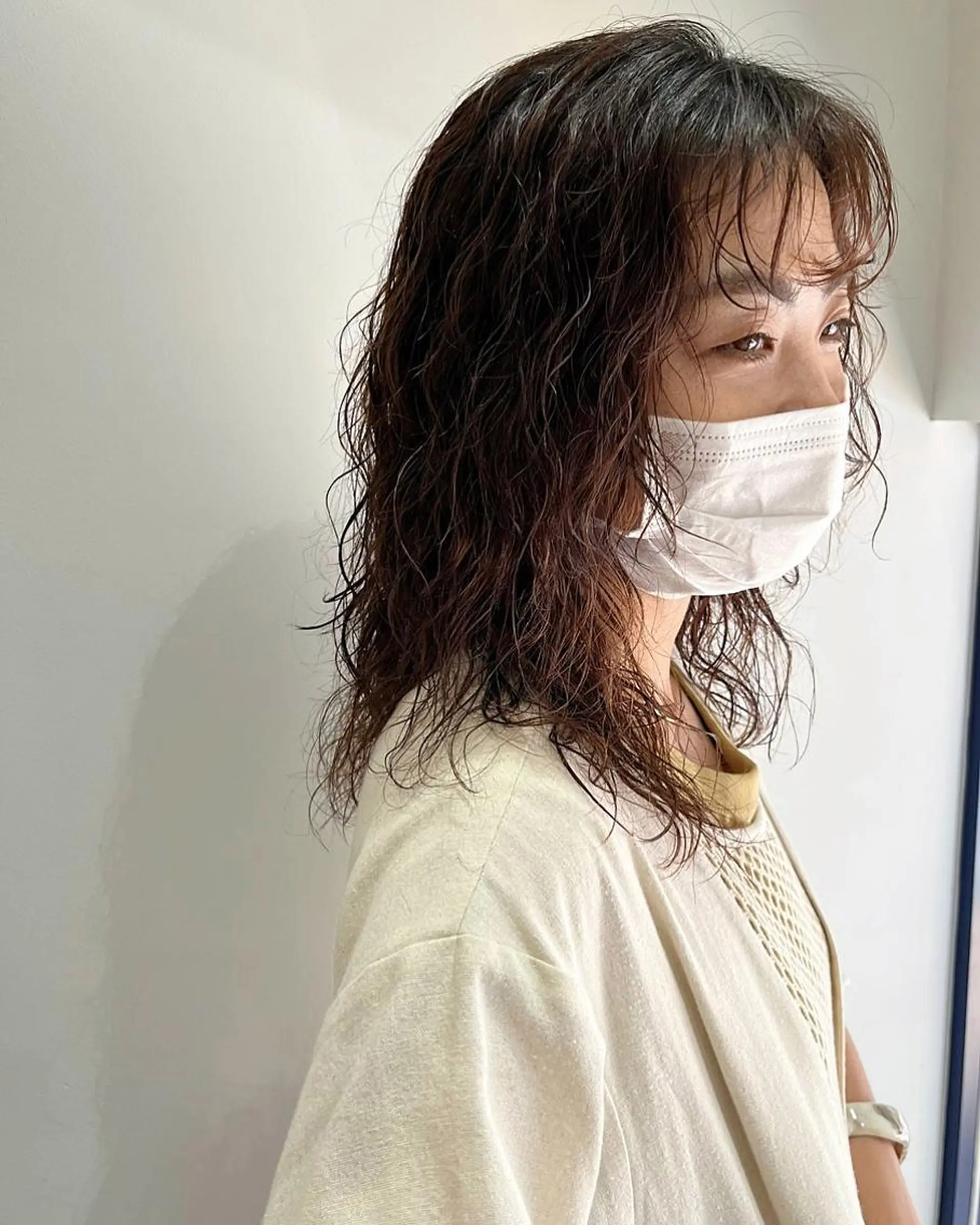 ロング パーマ ニュアンスヘア☆樋口 希世☆のヘアスタイル