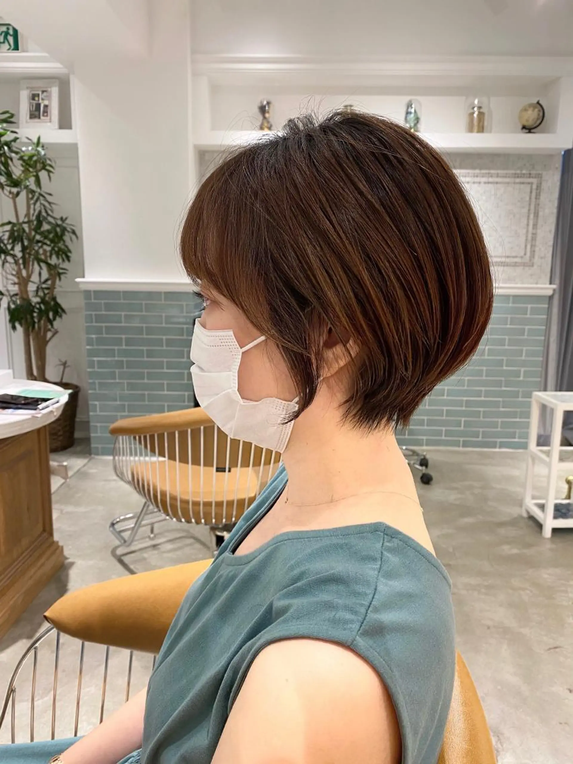 ショート 髪質改善レイヤー/ ボブたんの翔太のヘアスタイル