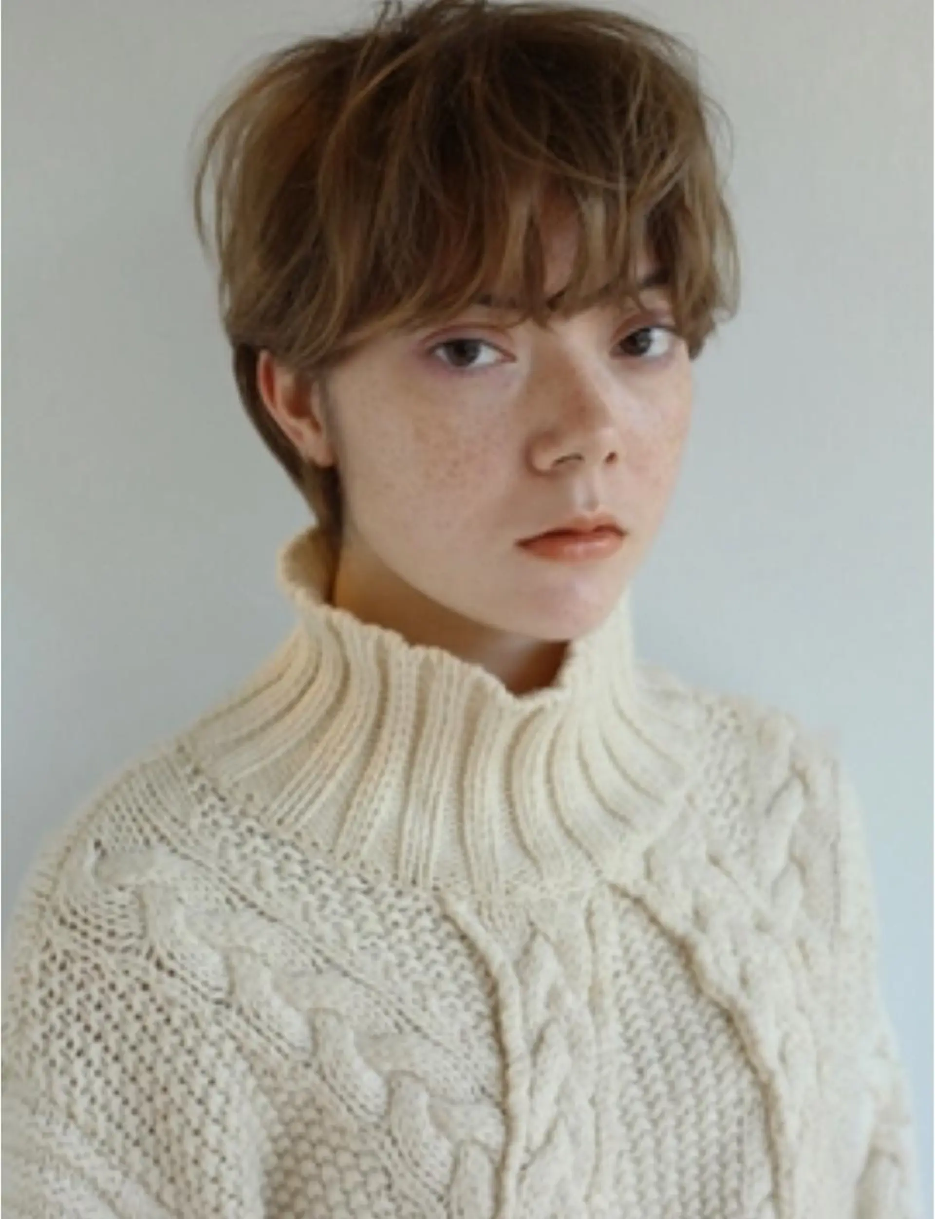 ショート カラー ヘアカラー トリートメント ボブ／レイヤー／艶 🦕risa  森下のヘアスタイル