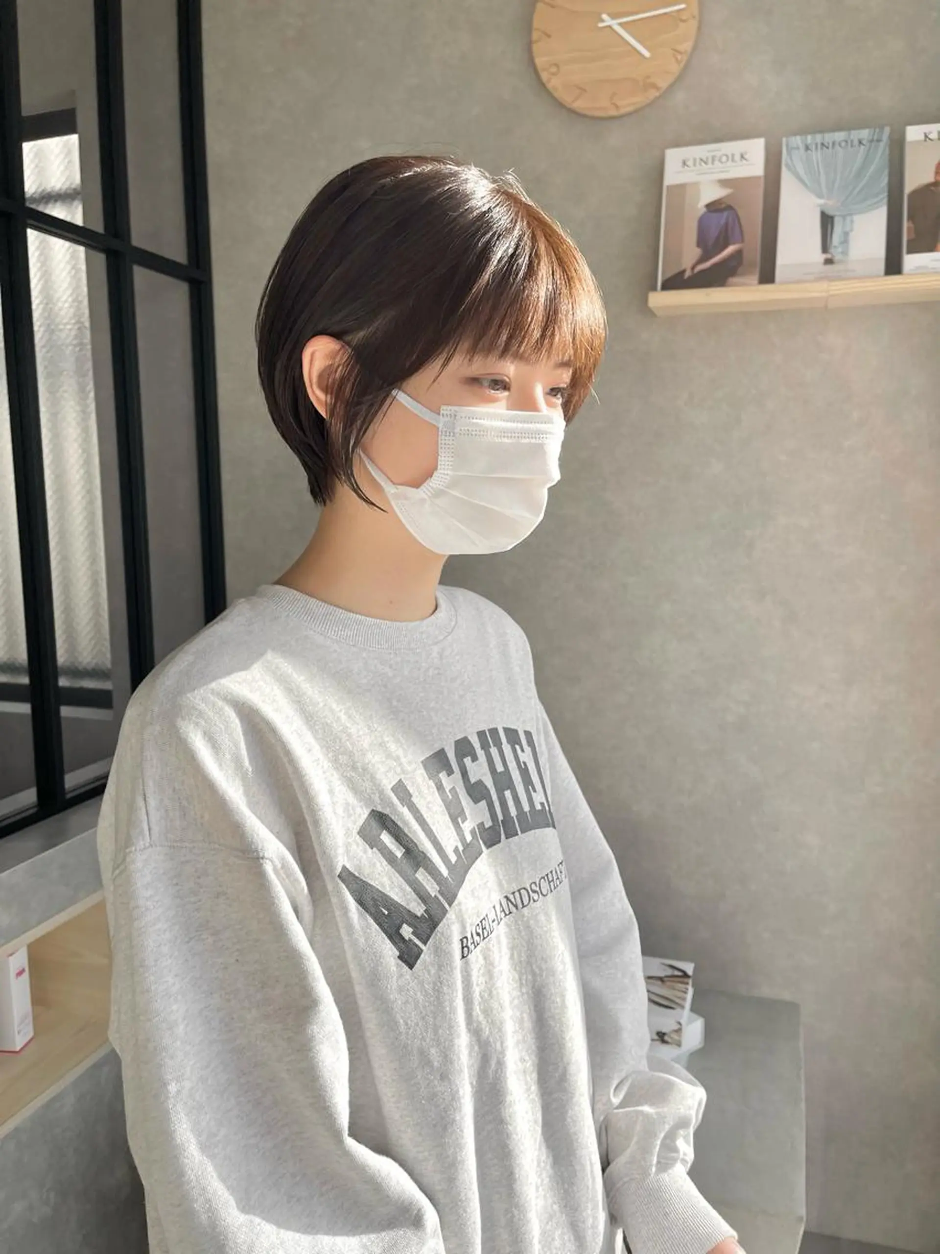 ショート カラー 一ノ瀬 暁のヘアスタイル