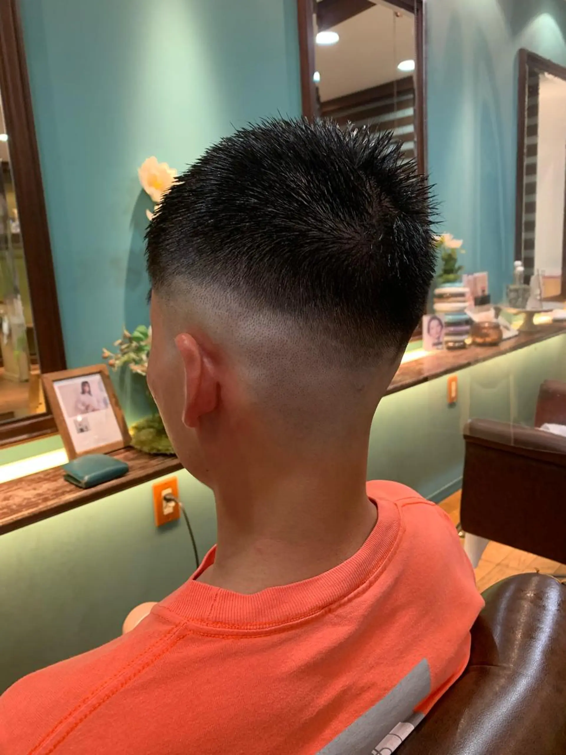 メンズ フェードカット スキンフェード カット カット特化美容師 齋藤桐のヘアスタイル