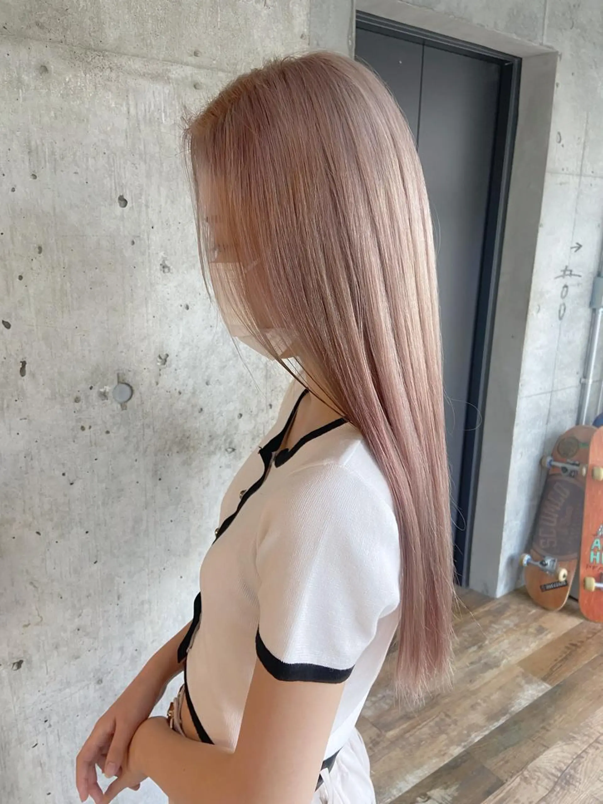 ロング カラー ヘアアレンジ ヘアカラー トリートメント ❤️カラー得意 🧡松浦睦樹❤️のヘアスタイル