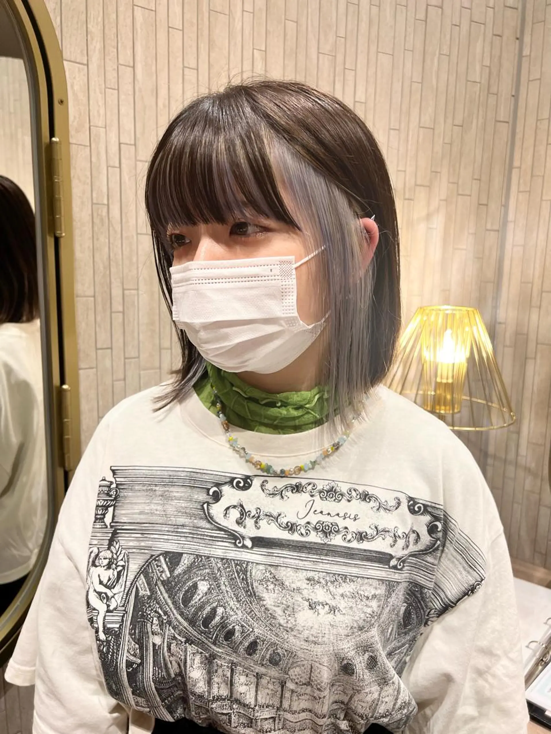 カラー ヘアカラー Aya/四条烏丸/ インナーカラーのヘアスタイル