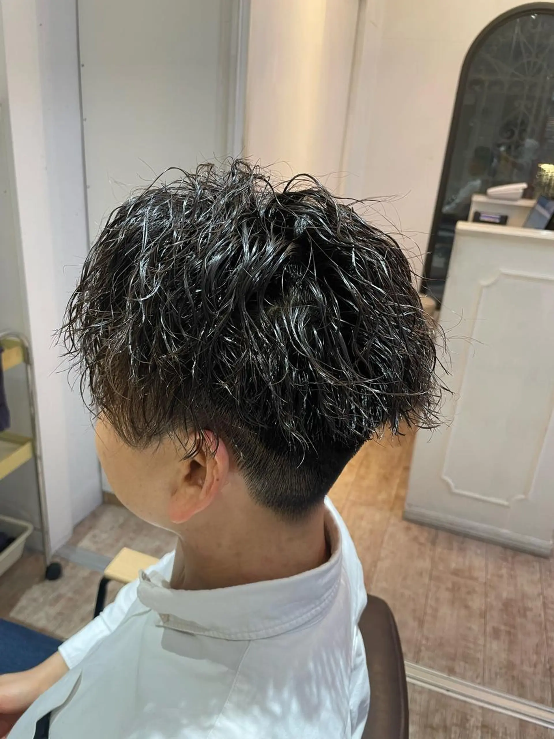 パーマ メンズ メンズパーマ ツイストスパイラルパーマ スパイラルパーマ 杉山 蒼汰のヘアスタイル