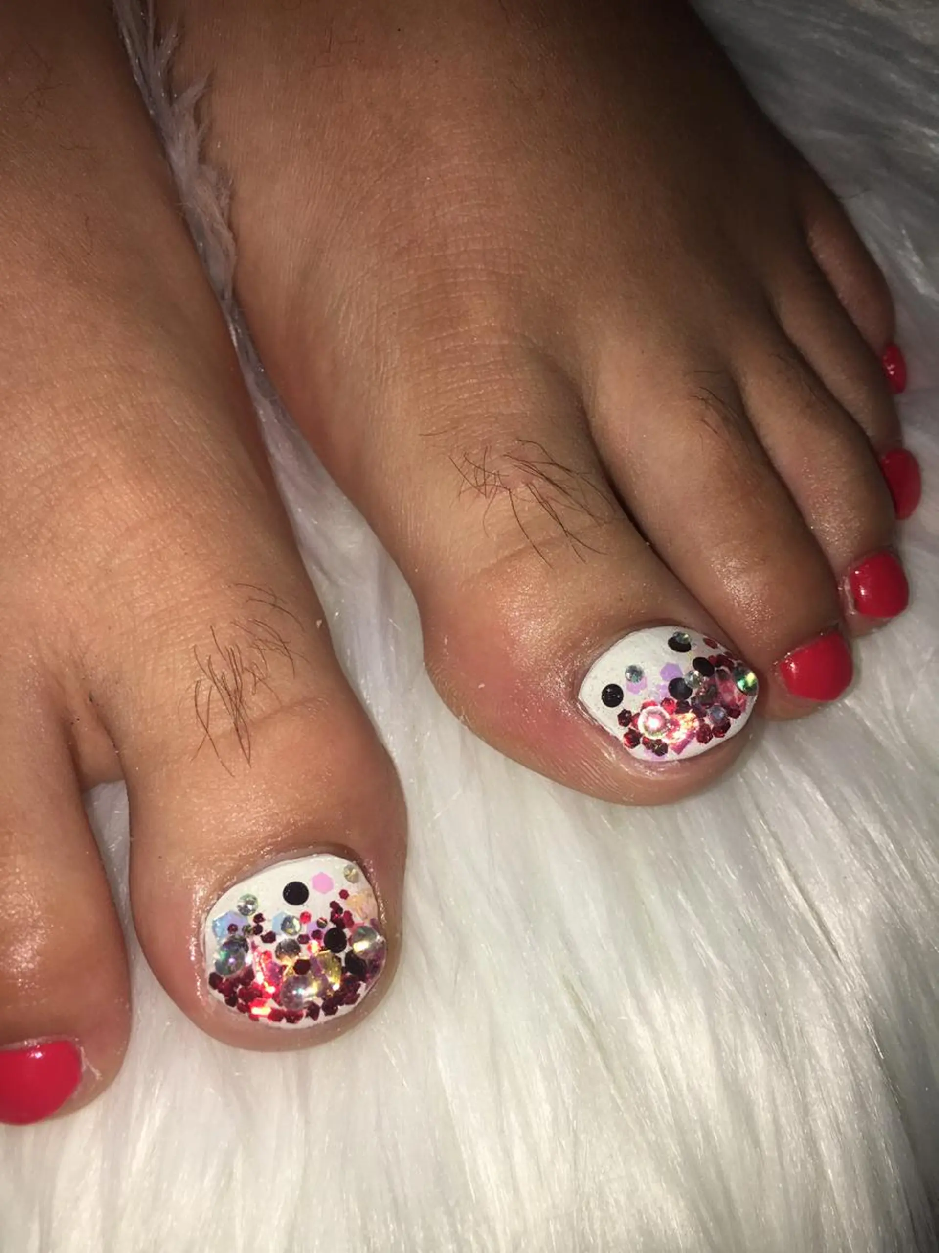 ネイル ストーンネイル ハンドネイル フットネイル miwa ミワのネイルデザイン