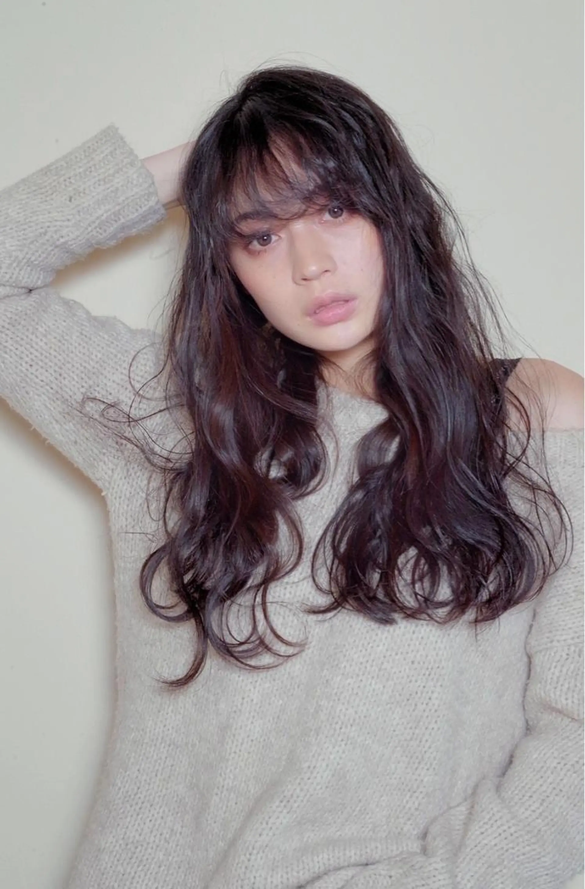 ロング 堀田 英樹のヘアスタイル