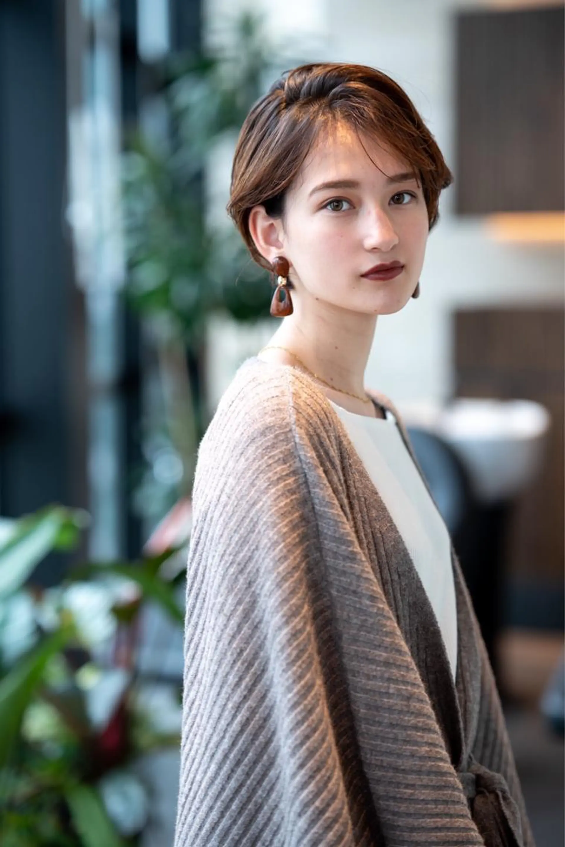 ショート カラー カット ヘアカラー トリートメント 🉐レイヤー/塩見 弘樹🉐渋谷のヘアスタイル